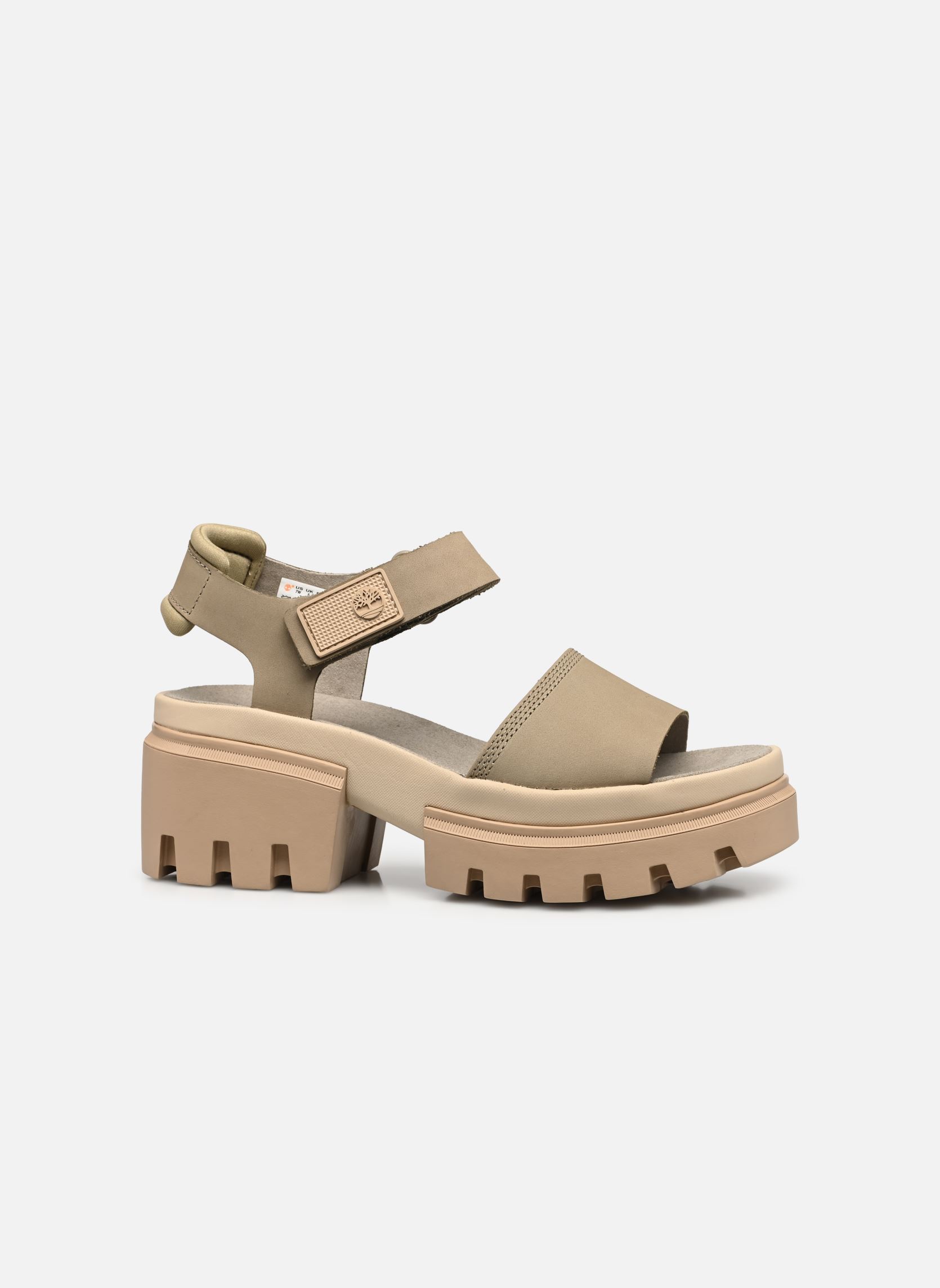 Sandalen Everleigh2 STRAP SANDAL damen grau Timberland Sandalen Everleigh2 STRAP SANDAL damen grau EVERLEIGH LIGHT TAUPE NUBUCK