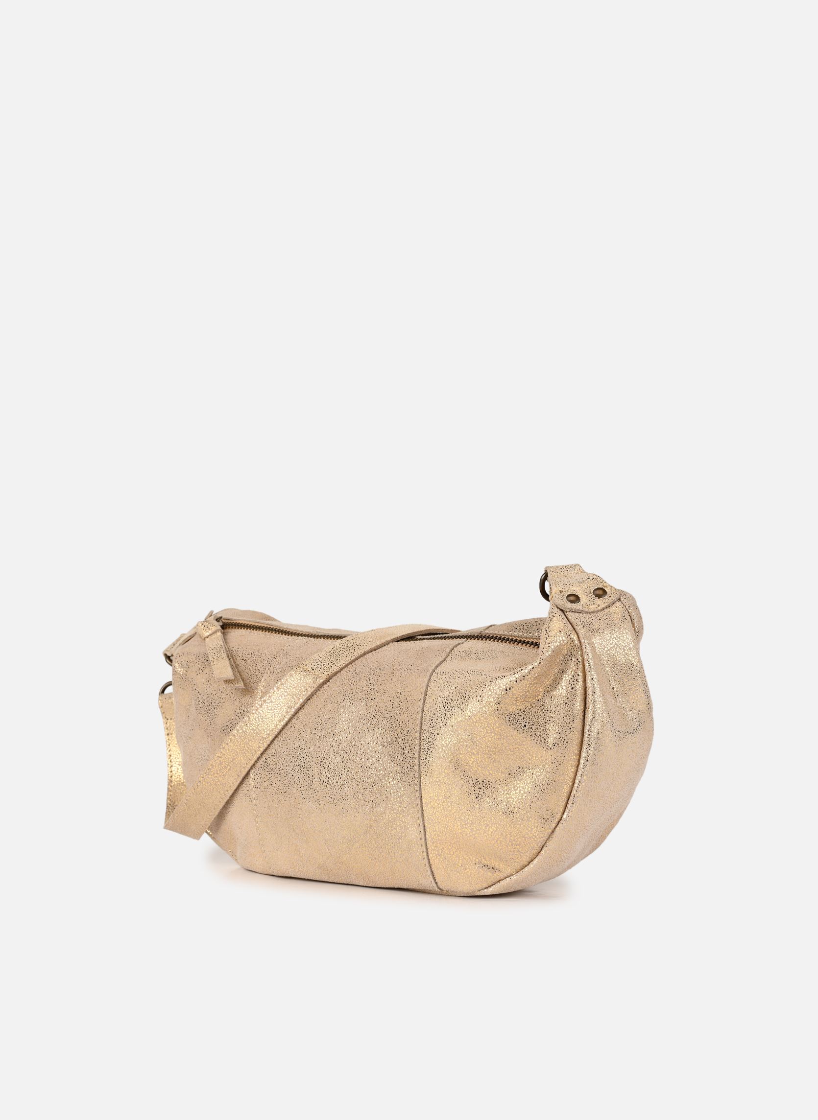 Sacs bandoulière PcAlian Leather Shoulder Bag Fc femme or et bronze Pieces Sacs bandoulière PcAlian Leather Shoulder Bag Fc femme or et bronze GOLD SNOW