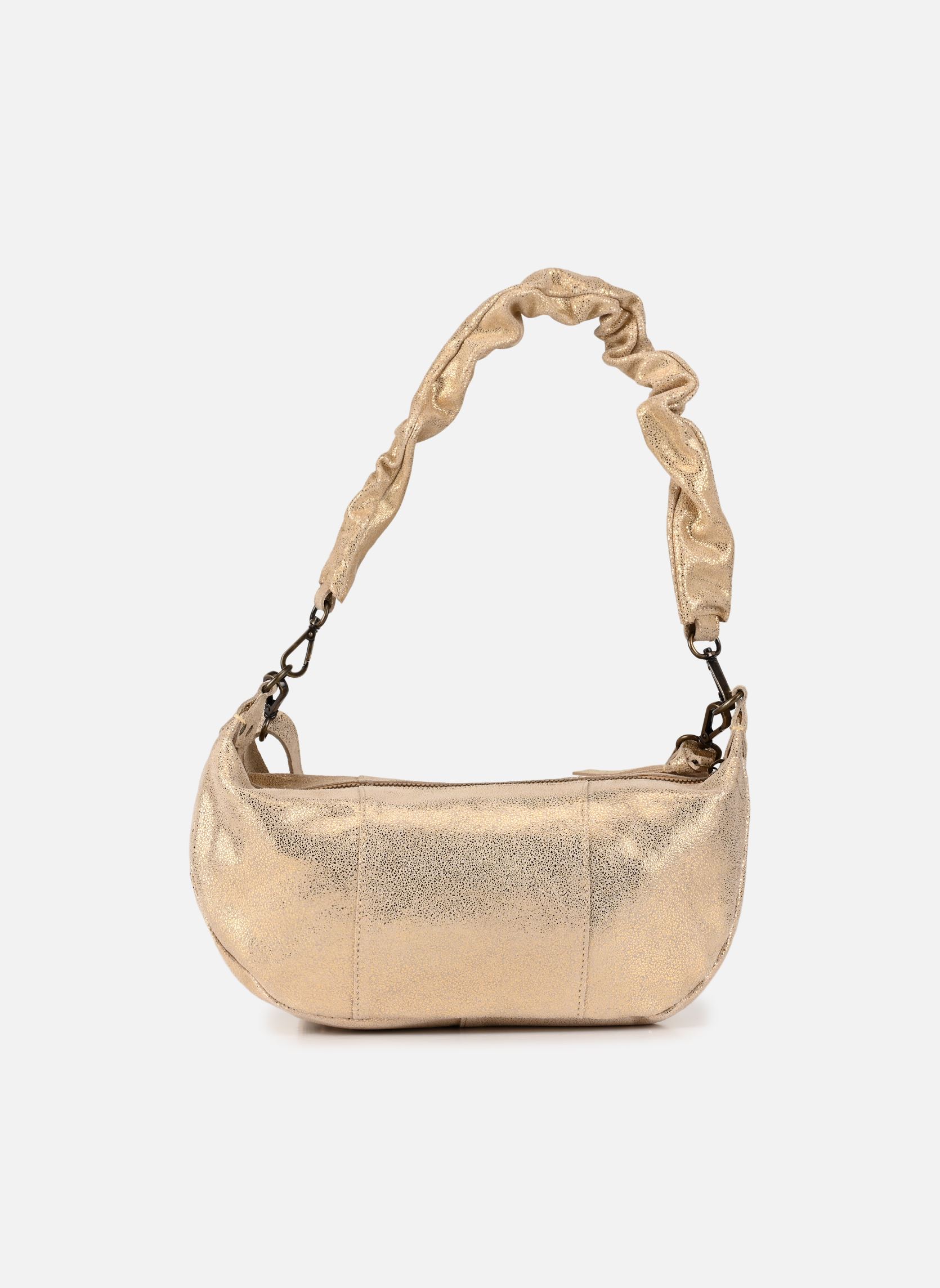 Sacs bandoulière PcAlian Leather Shoulder Bag Fc femme or et bronze Pieces Sacs bandoulière PcAlian Leather Shoulder Bag Fc femme or et bronze GOLD SNOW
