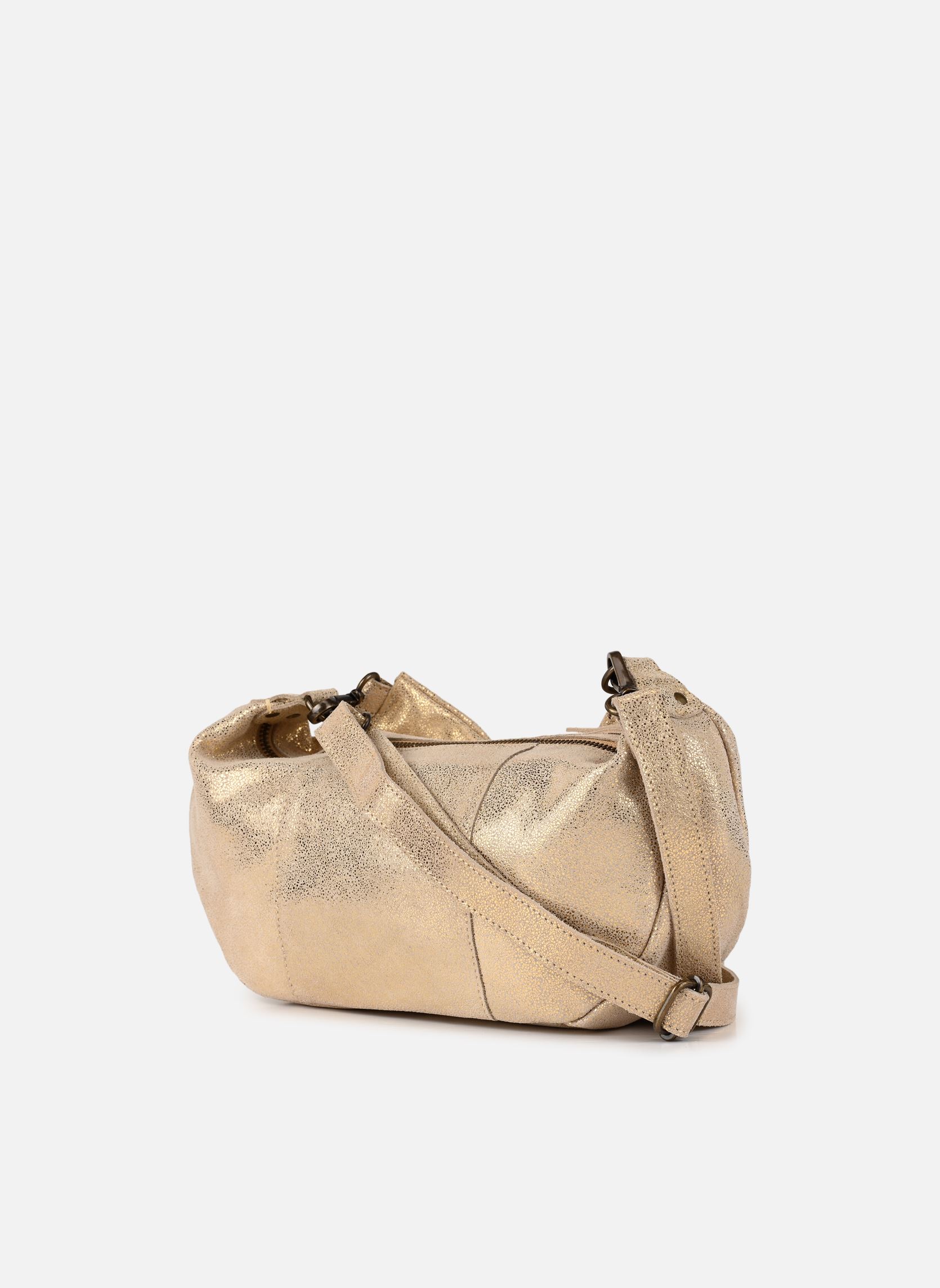 Sacs bandoulière PcAlian Leather Shoulder Bag Fc femme or et bronze Pieces Sacs bandoulière PcAlian Leather Shoulder Bag Fc femme or et bronze GOLD SNOW
