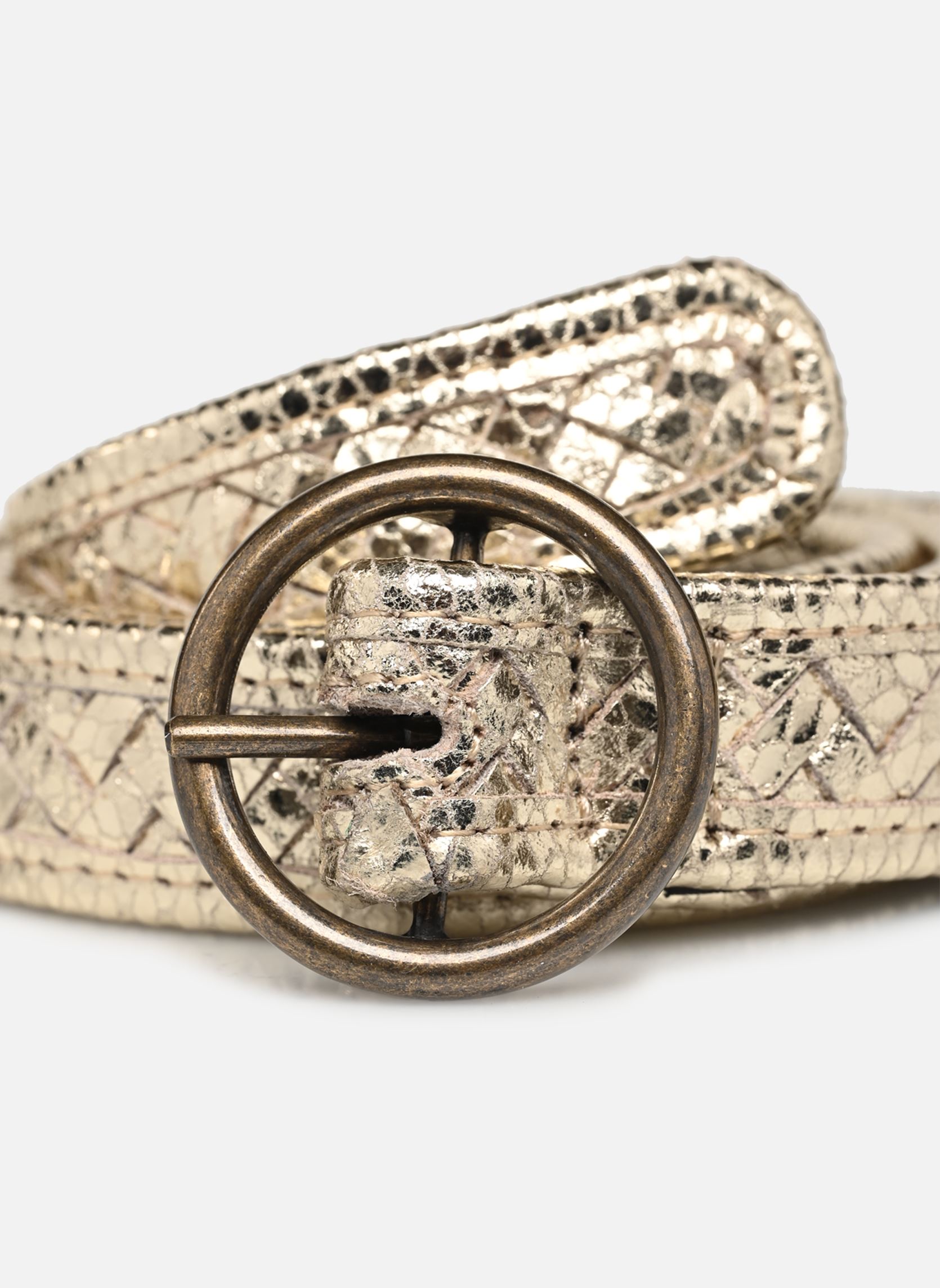 Gürtel Pcmunna Suede Braided Jeans Belt Fc damen beige Pieces Gürtel Pcmunna Suede Braided Jeans Belt Fc damen beige Beige