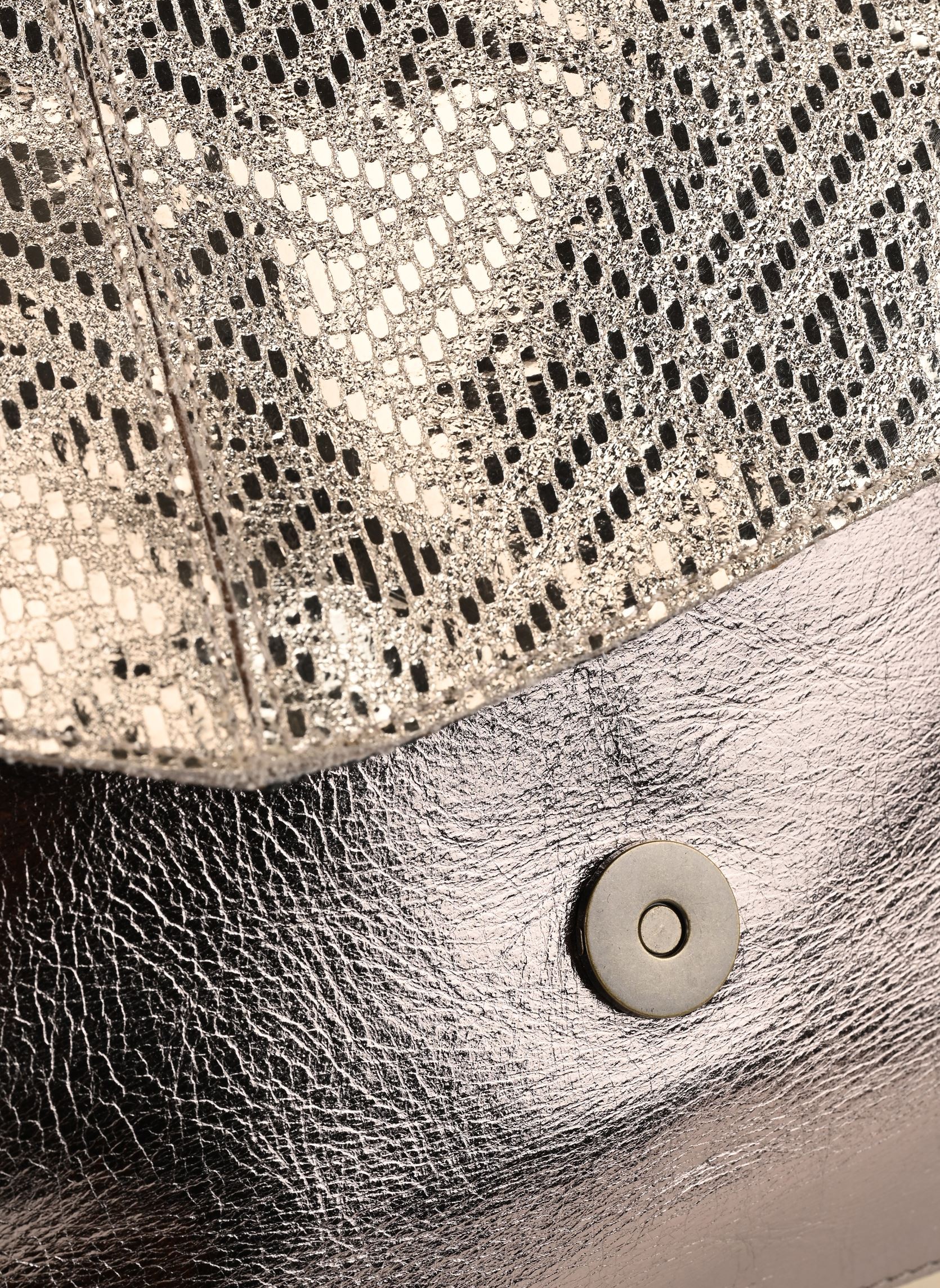 Sacs bandoulière Pcselva Leather Large Cross Body Fc femme argent Pieces Sacs bandoulière Pcselva Leather Large Cross Body Fc femme argent GOLD COLOUR METALLIC WEAVE