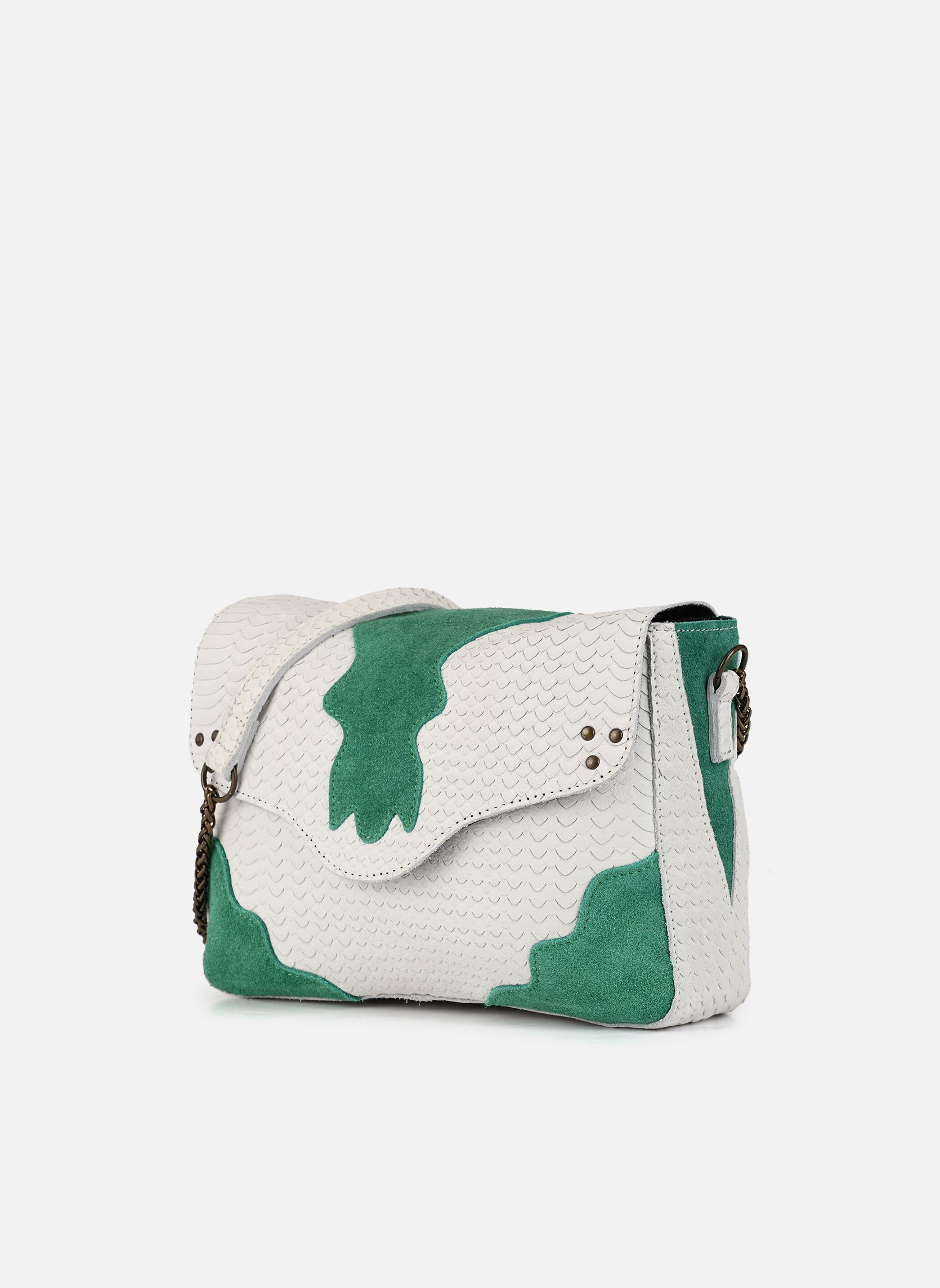 Sacs bandoulière PcAlicia Leather Cross Body Fc femme blanc Pieces Sacs bandoulière PcAlicia Leather Cross Body Fc femme blanc BRIGHT WHITE PEPPER GREEN CUTT