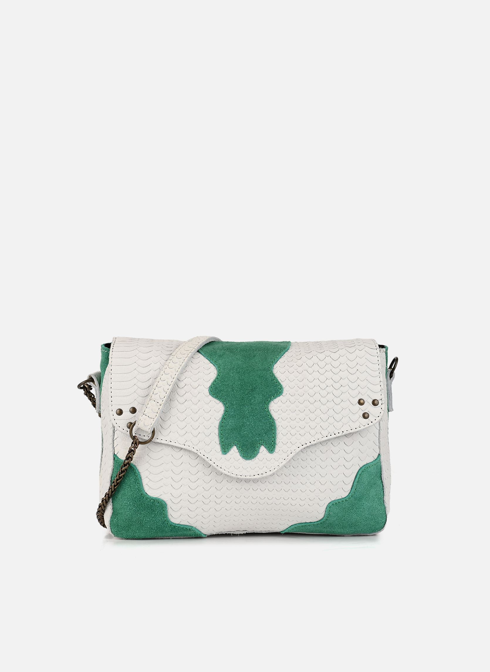 Sacs bandoulière PcAlicia Leather Cross Body Fc femme blanc Pieces Sacs bandoulière PcAlicia Leather Cross Body Fc femme blanc BRIGHT WHITE PEPPER GREEN CUTT