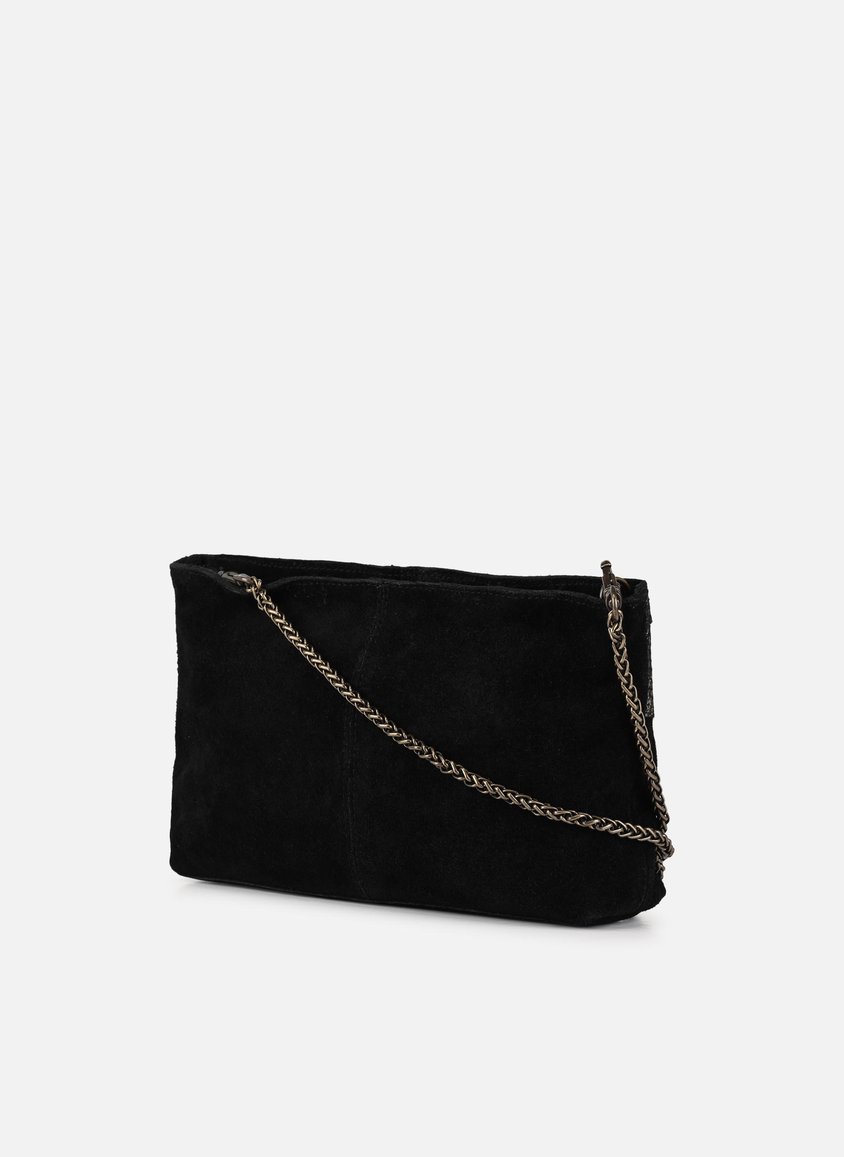 Umhängetaschen Pcmalene Suede Cross Body Fc damen schwarz Pieces Umhängetaschen Pcmalene Suede Cross Body Fc damen schwarz BLACK SOLID METALLIC SQUARES