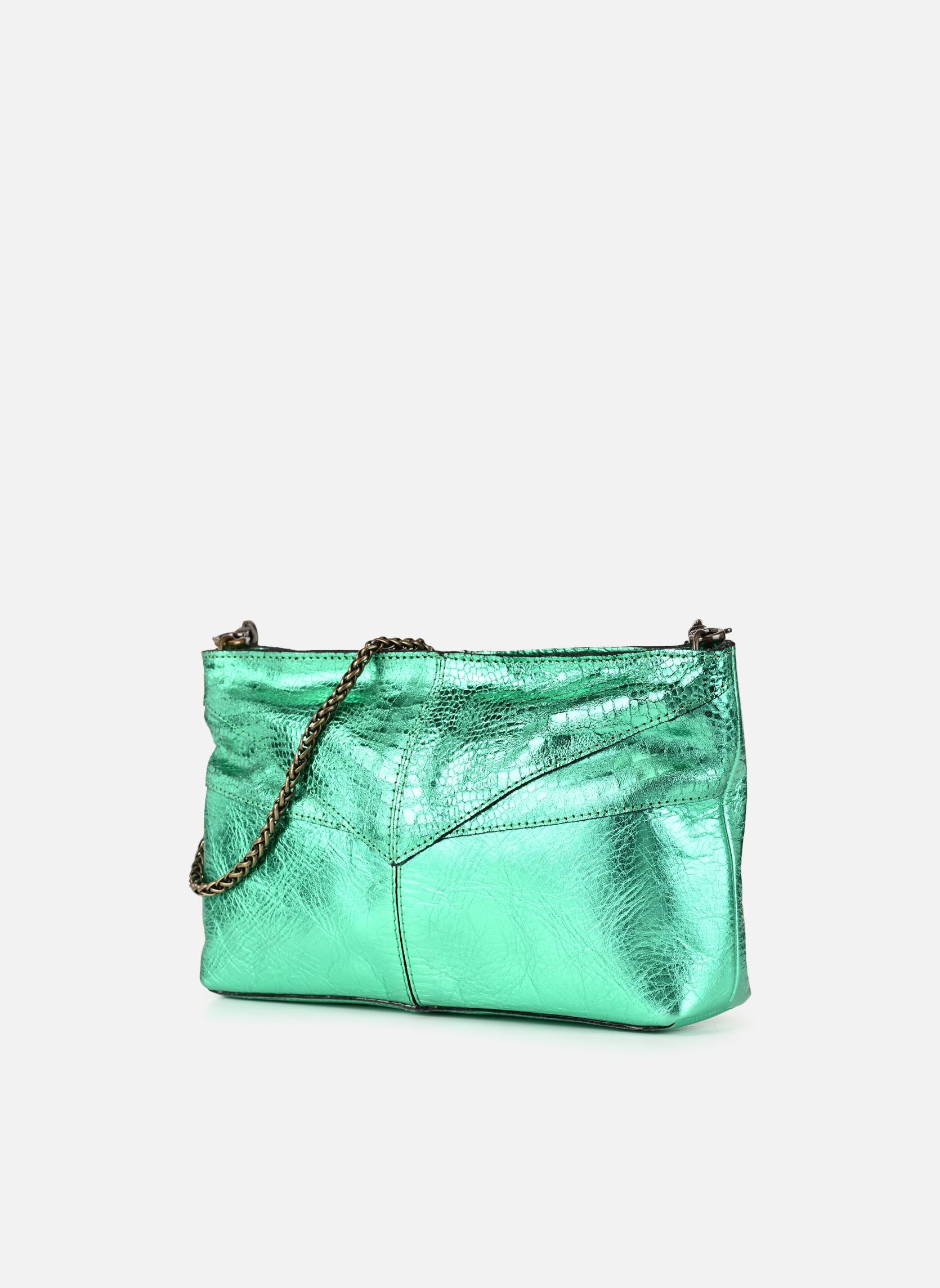 Schoudertassen Pcmalene Suede Cross Body Fc dames groen Pieces Schoudertassen Pcmalene Suede Cross Body Fc dames groen AQUA GREEN METALLIC CROCO