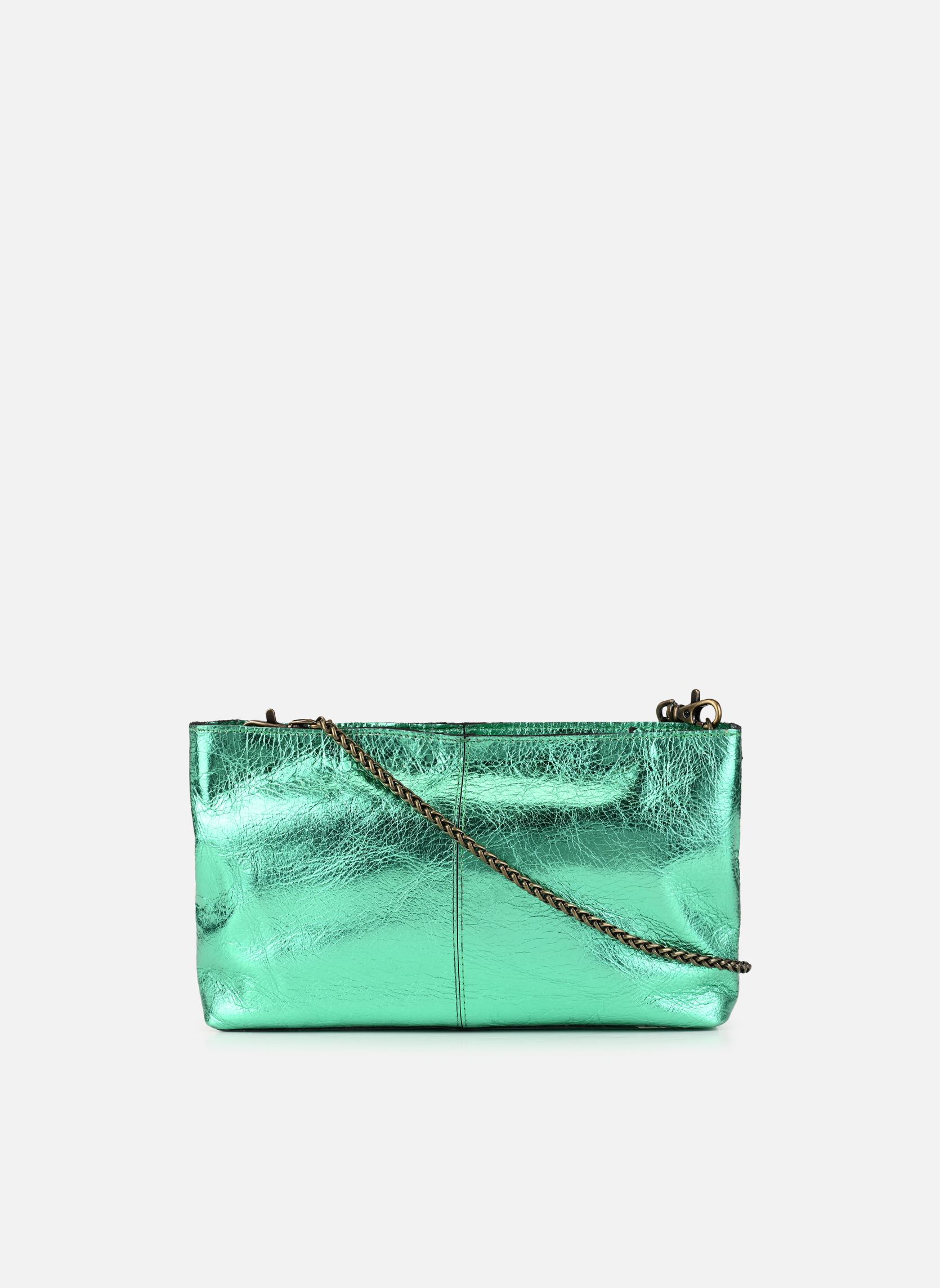 Schoudertassen Pcmalene Suede Cross Body Fc dames groen Pieces Schoudertassen Pcmalene Suede Cross Body Fc dames groen AQUA GREEN METALLIC CROCO