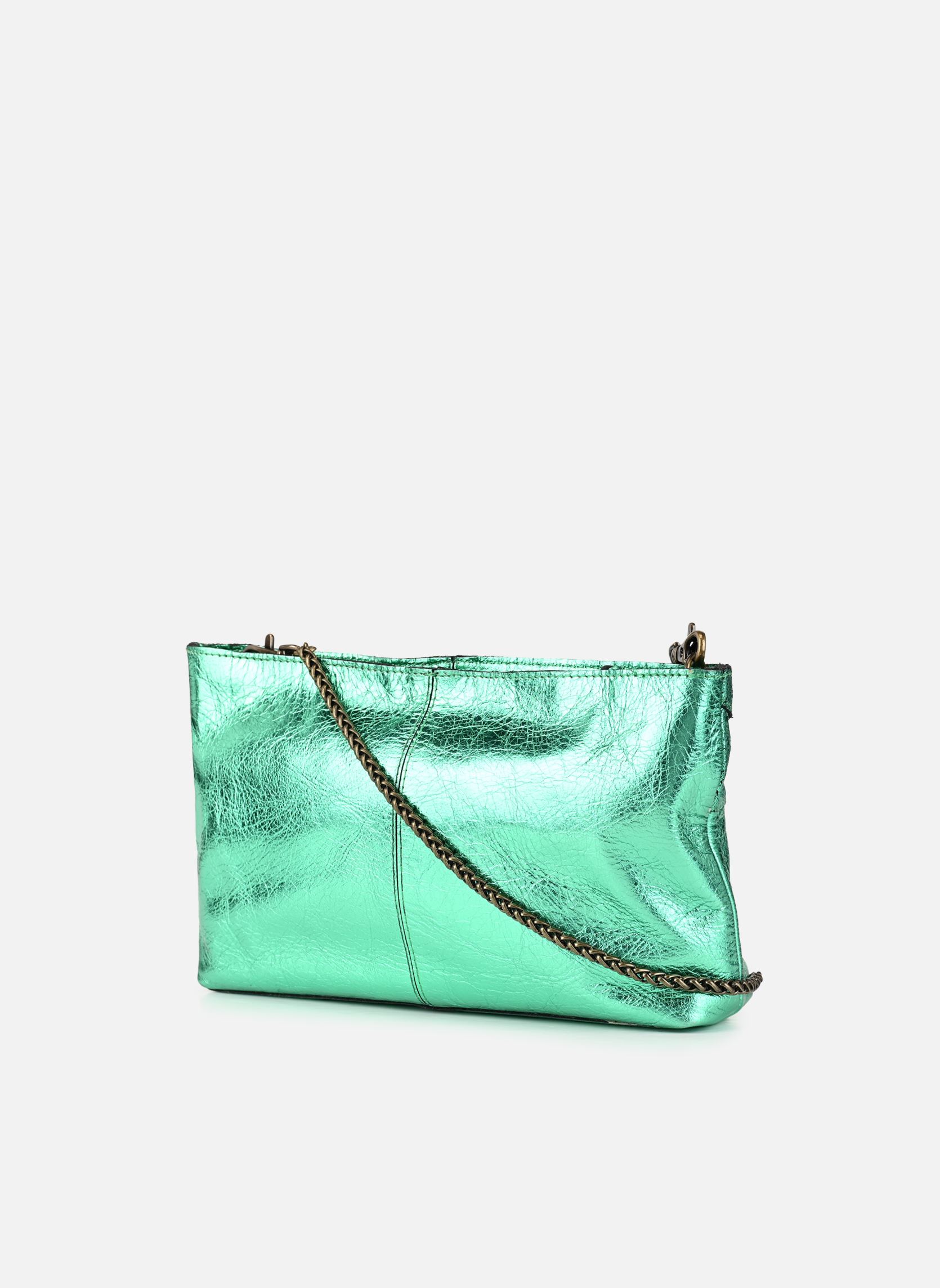 Schoudertassen Pcmalene Suede Cross Body Fc dames groen Pieces Schoudertassen Pcmalene Suede Cross Body Fc dames groen AQUA GREEN METALLIC CROCO