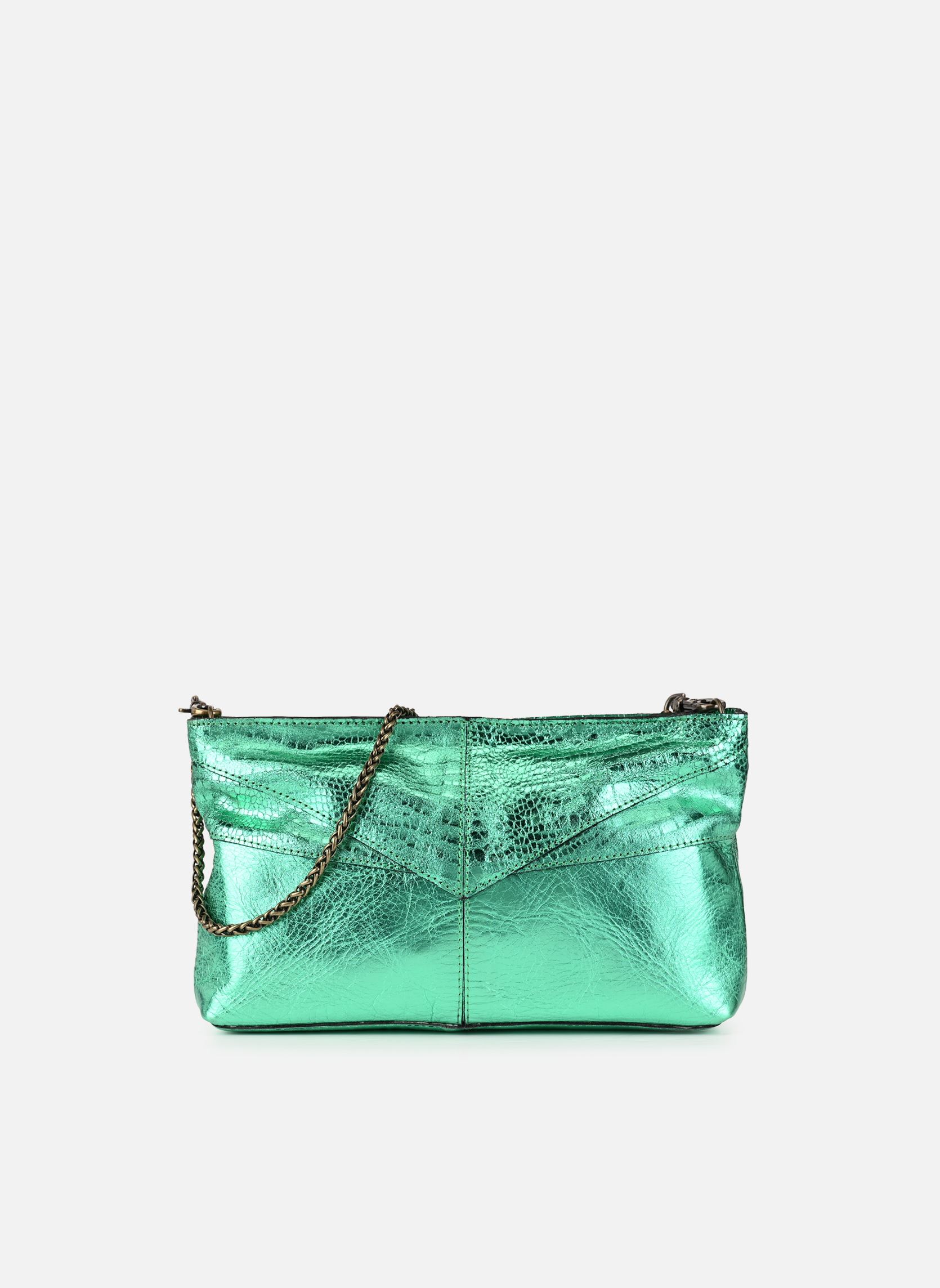 Schoudertassen Pcmalene Suede Cross Body Fc dames groen Pieces Schoudertassen Pcmalene Suede Cross Body Fc dames groen AQUA GREEN METALLIC CROCO