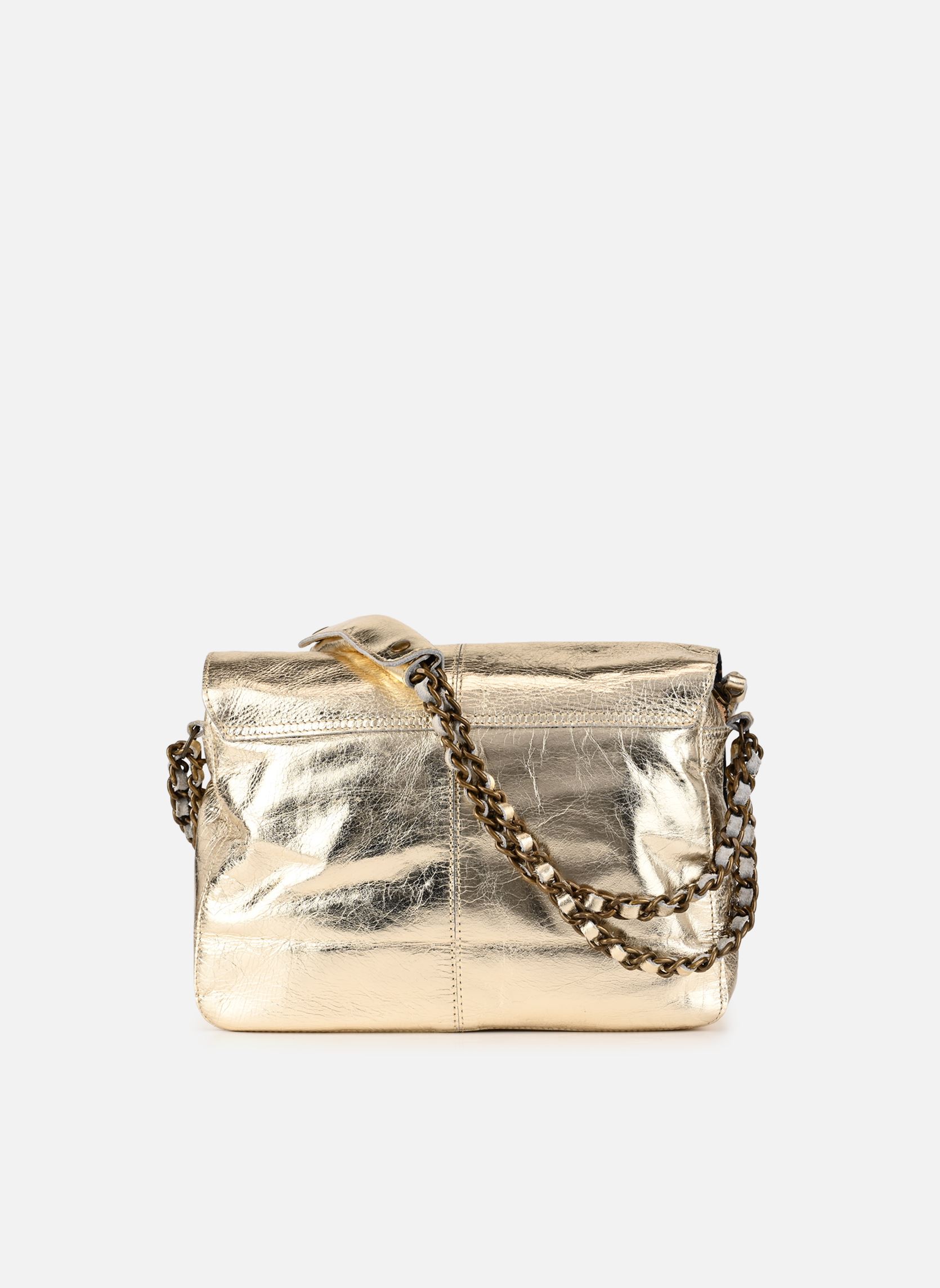 Sacs bandoulière Pcmilano Leather Large Cross Body Fc femme argent Pieces Sacs bandoulière Pcmilano Leather Large Cross Body Fc femme argent GOLD COLOUR METALLIC