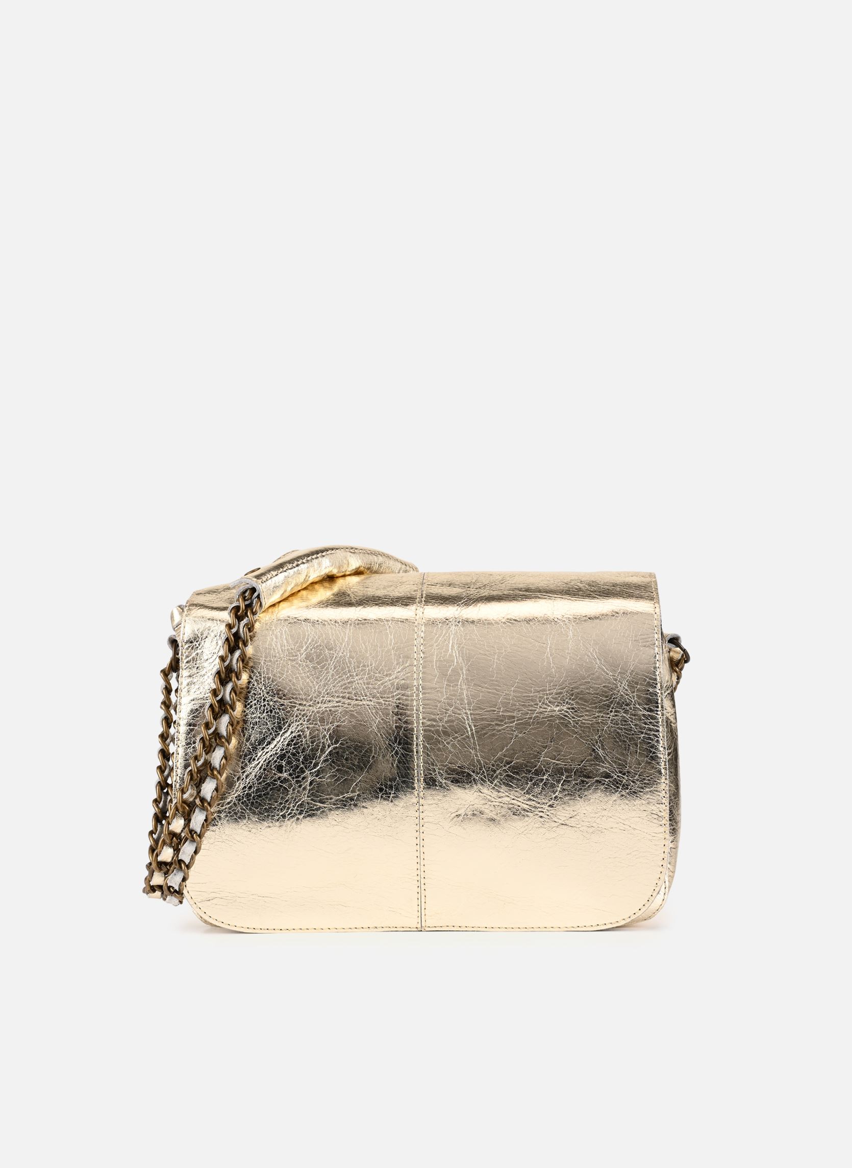Sacs bandoulière Pcmilano Leather Large Cross Body Fc femme argent Pieces Sacs bandoulière Pcmilano Leather Large Cross Body Fc femme argent GOLD COLOUR METALLIC