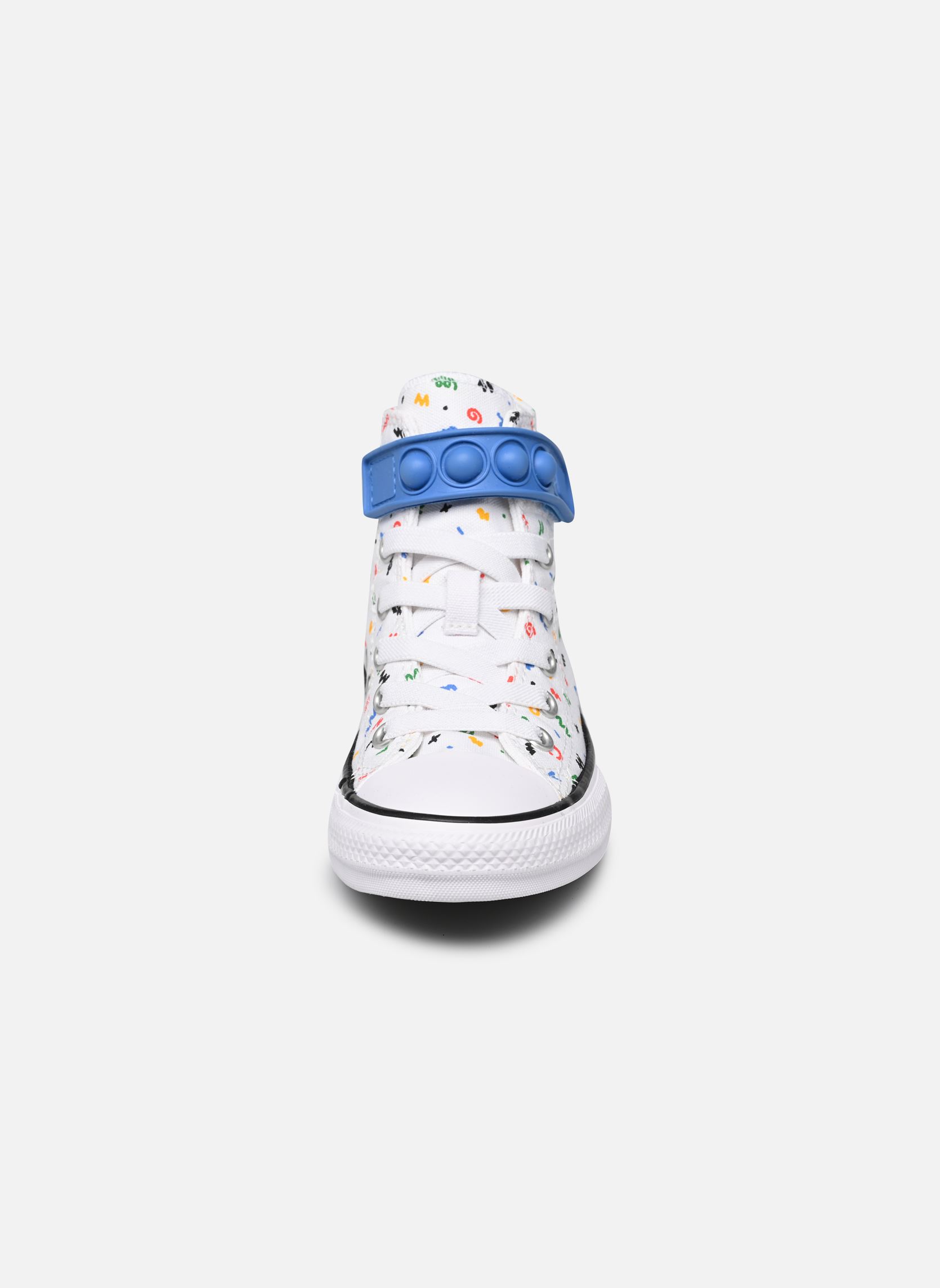 Baskets hautes Chuck Taylor All Star 1V Canvas Polka Do blanc Converse Baskets hautes Chuck Taylor All Star 1V Canvas Polka Do blanc Bubble Strap White