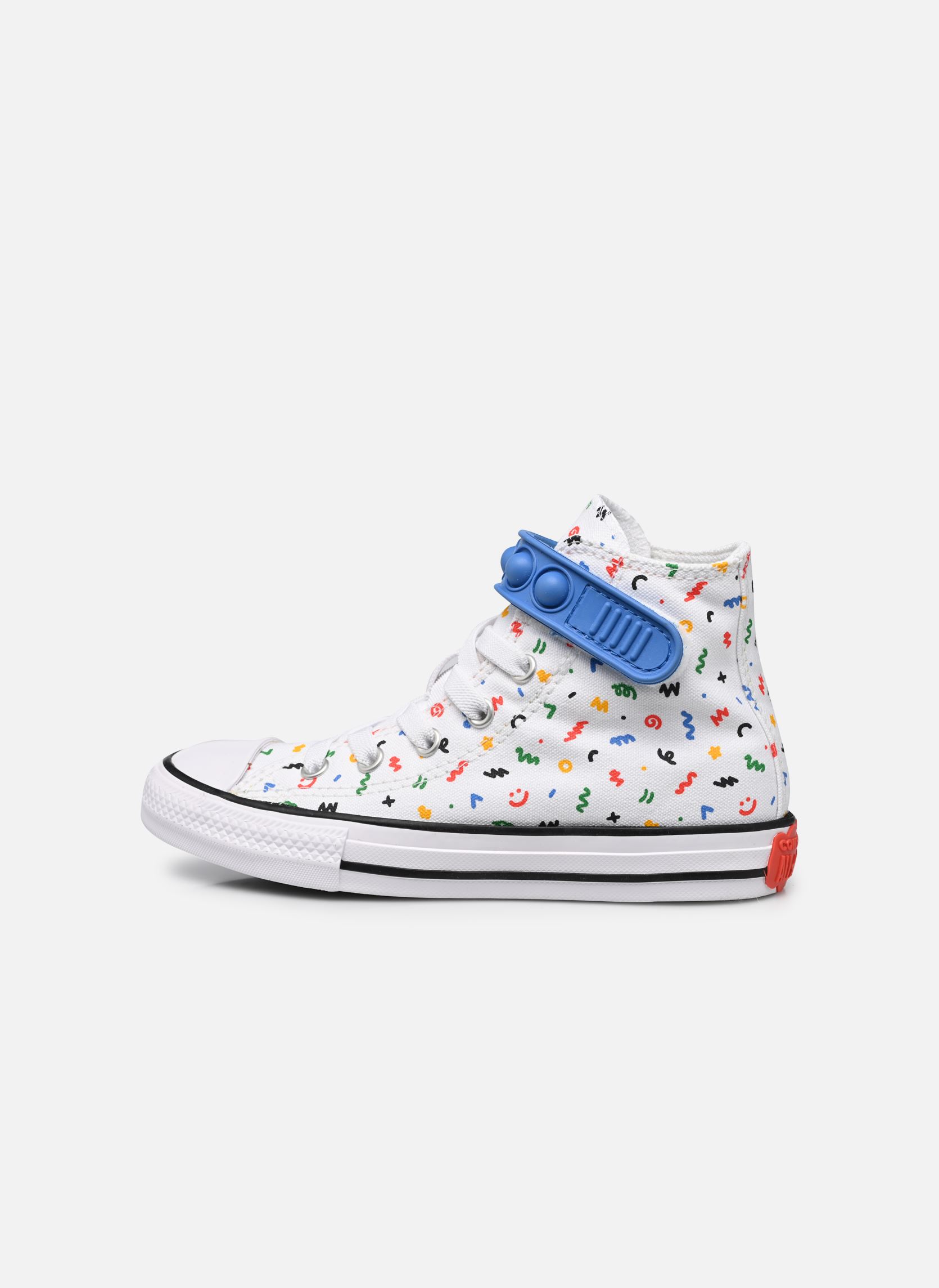 Baskets hautes Chuck Taylor All Star 1V Canvas Polka Do blanc Converse Baskets hautes Chuck Taylor All Star 1V Canvas Polka Do blanc Bubble Strap White