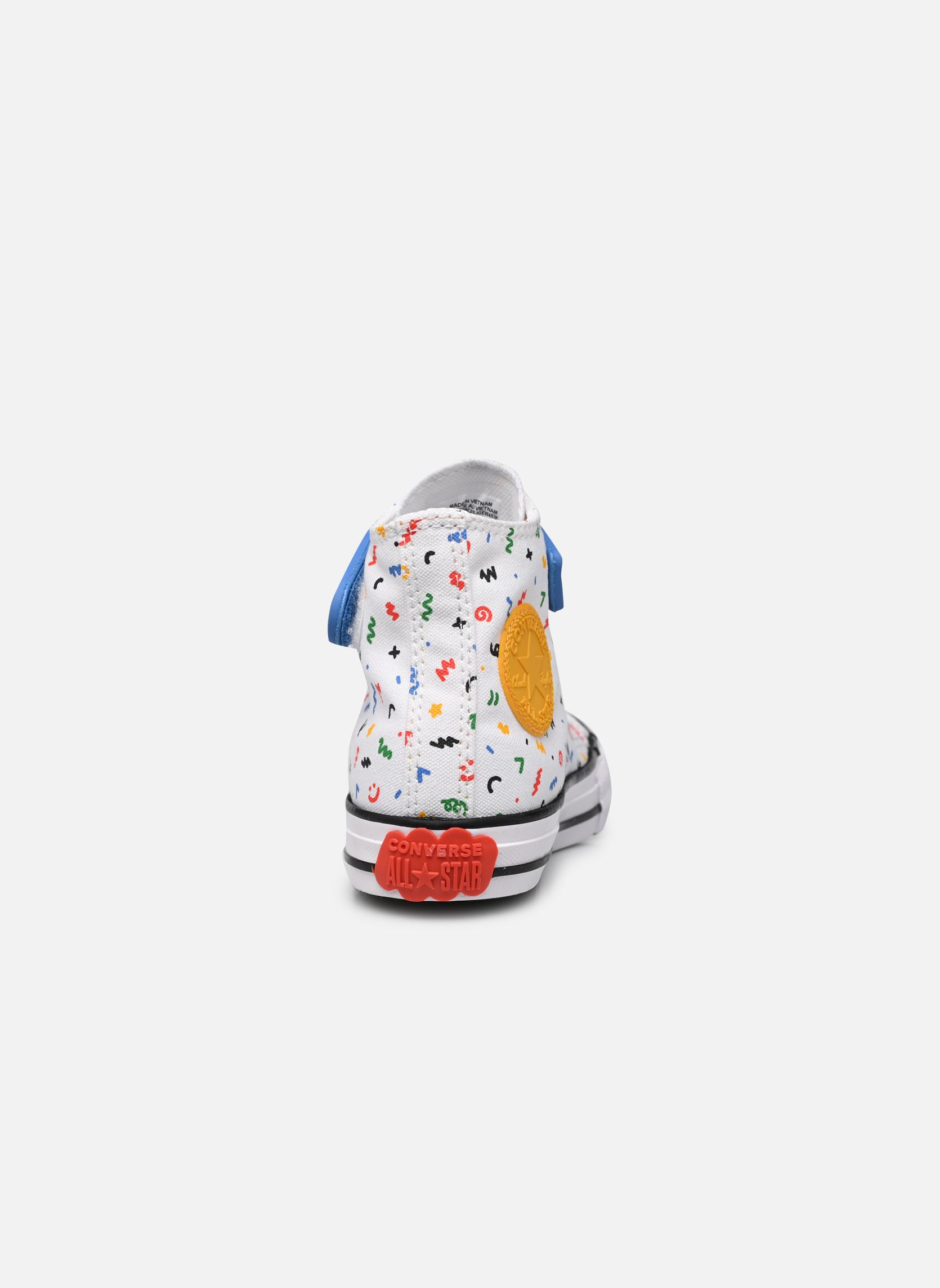 Baskets hautes Chuck Taylor All Star 1V Canvas Polka Do blanc Converse Baskets hautes Chuck Taylor All Star 1V Canvas Polka Do blanc Bubble Strap White