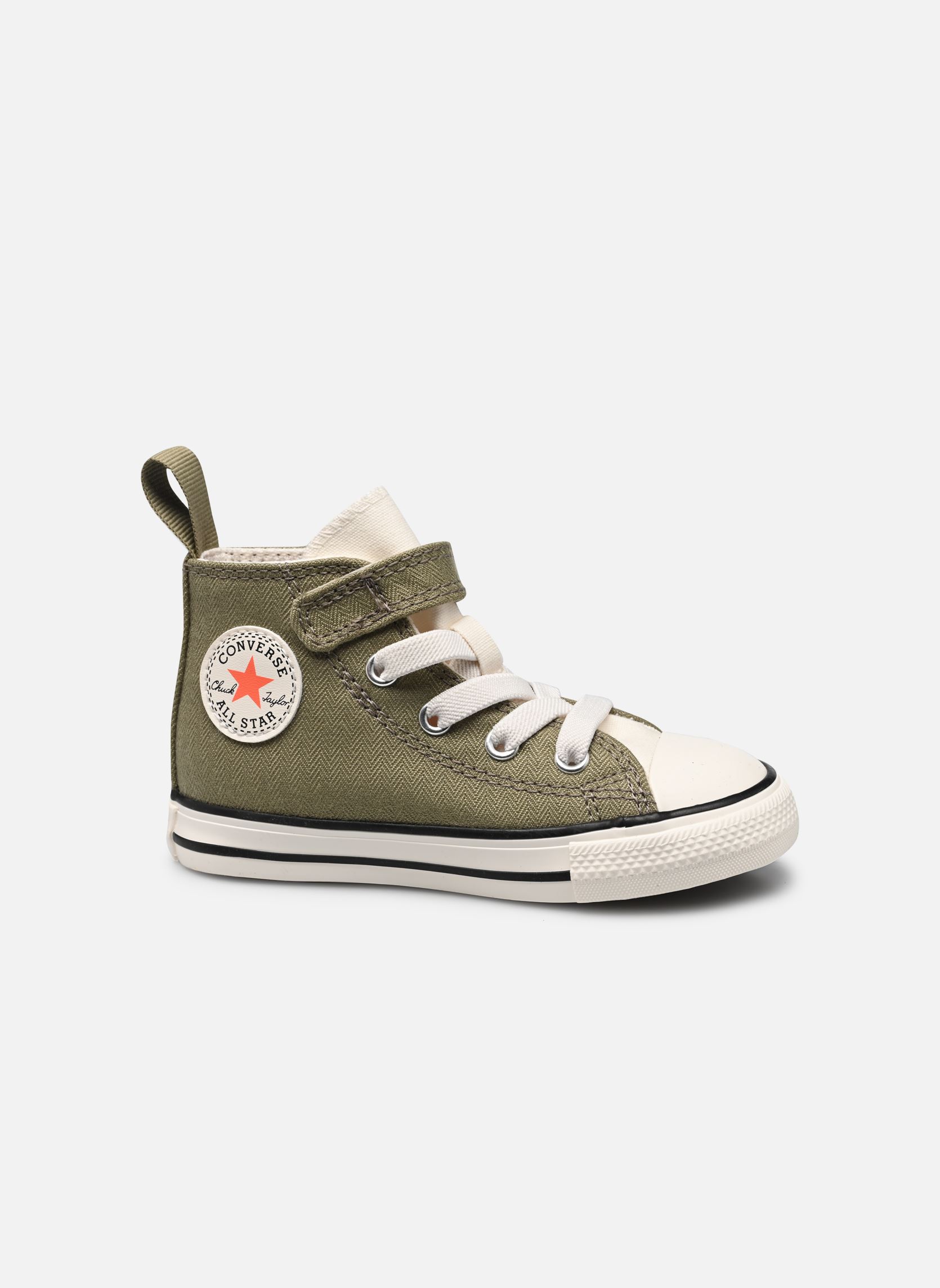 Baskets hautes Chuck Taylor All Star 1V Scavenger Hunt vert Converse Baskets hautes Chuck Taylor All Star 1V Scavenger Hunt vert Mossy Sloth/Egret/Orange