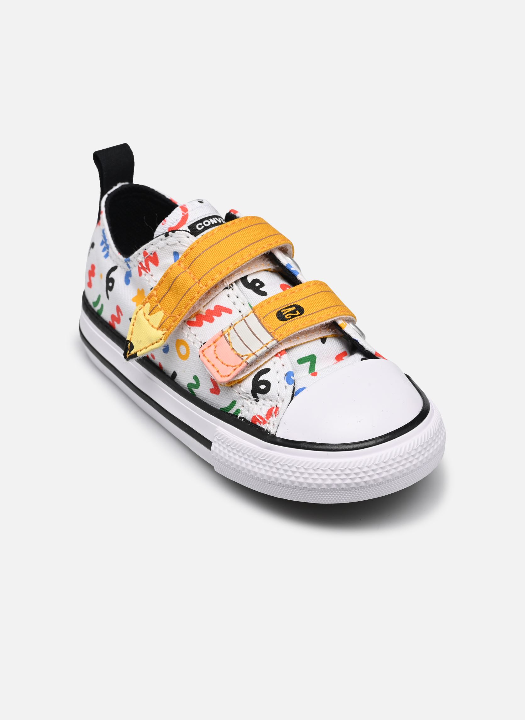 Baskets Converse Chuck Taylor All Star 2V Canvas Polka Doodle Ox I pour Enfant