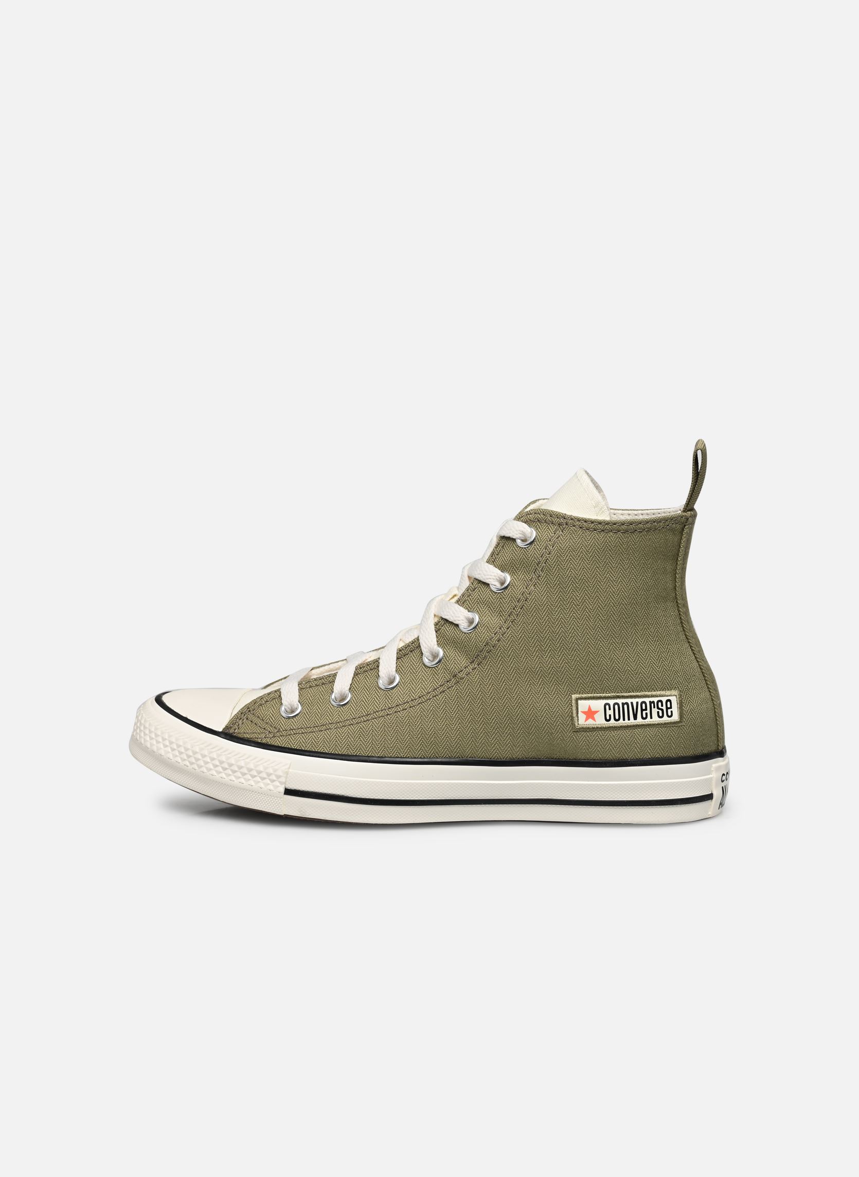 Knöchelhohe Sneaker Chuck Taylor All Star Scavenger Hunt Hi grün Converse Knöchelhohe Sneaker Chuck Taylor All Star Scavenger Hunt Hi grün Mossy Sloth/Egret/Orange