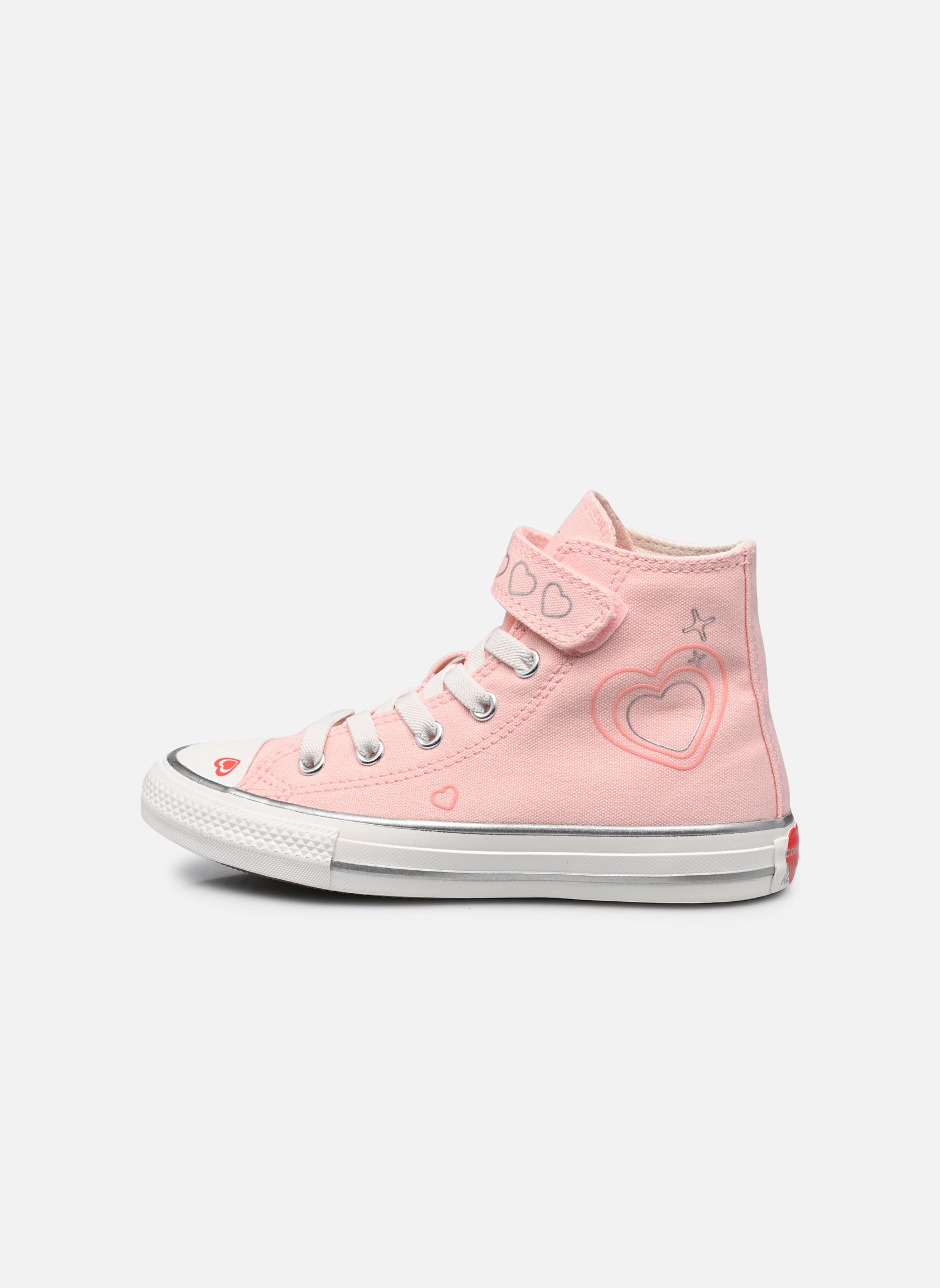 Knöchelhohe Sneaker Chuck Taylor All Star 1V Bemy2k Hi C mädchen rosa Converse Knöchelhohe Sneaker Chuck Taylor All Star 1V Bemy2k Hi C mädchen rosa Donut Glaze/Vintage White
