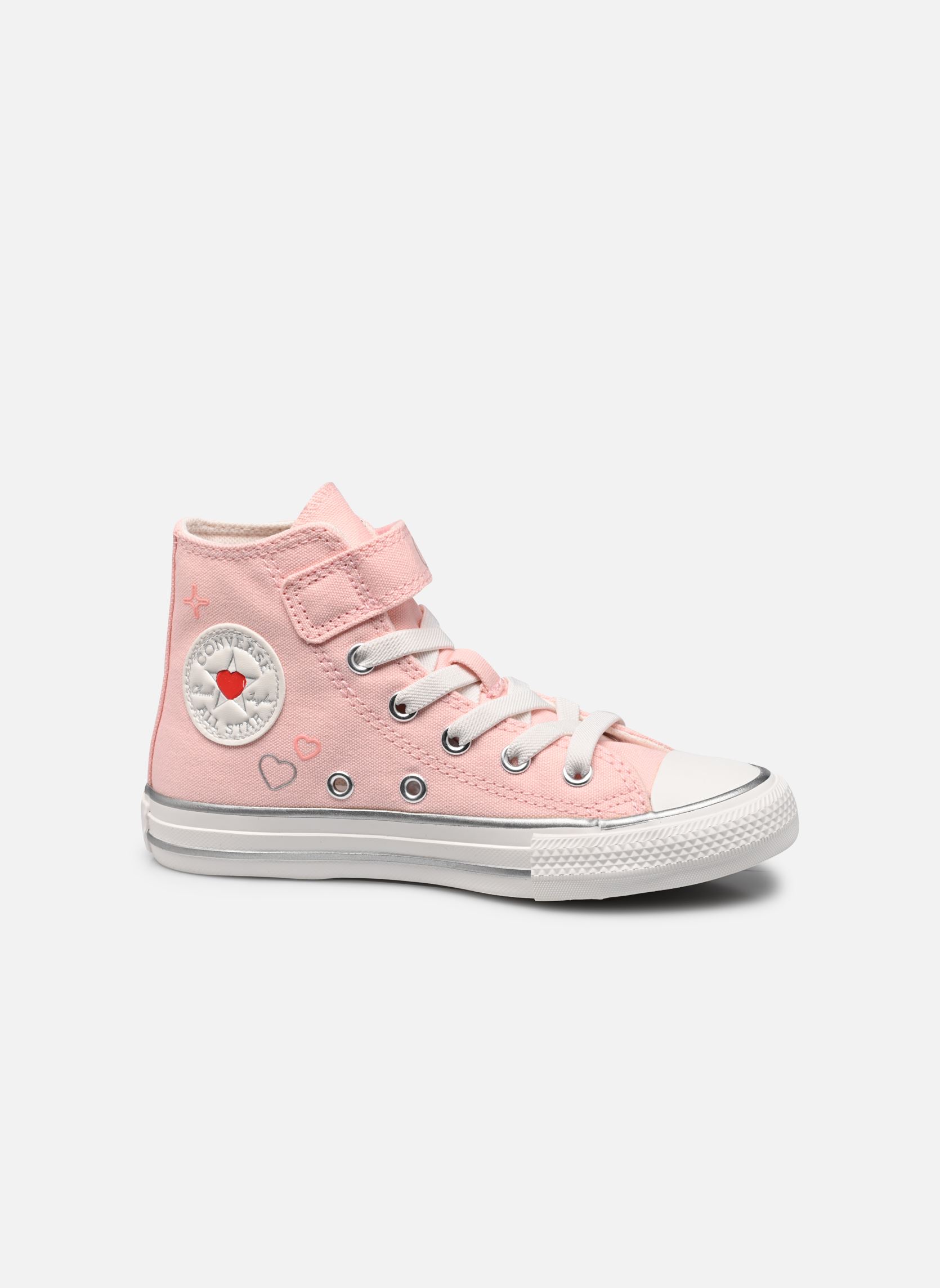 Knöchelhohe Sneaker Chuck Taylor All Star 1V Bemy2k Hi C mädchen rosa Converse Knöchelhohe Sneaker Chuck Taylor All Star 1V Bemy2k Hi C mädchen rosa Donut Glaze/Vintage White