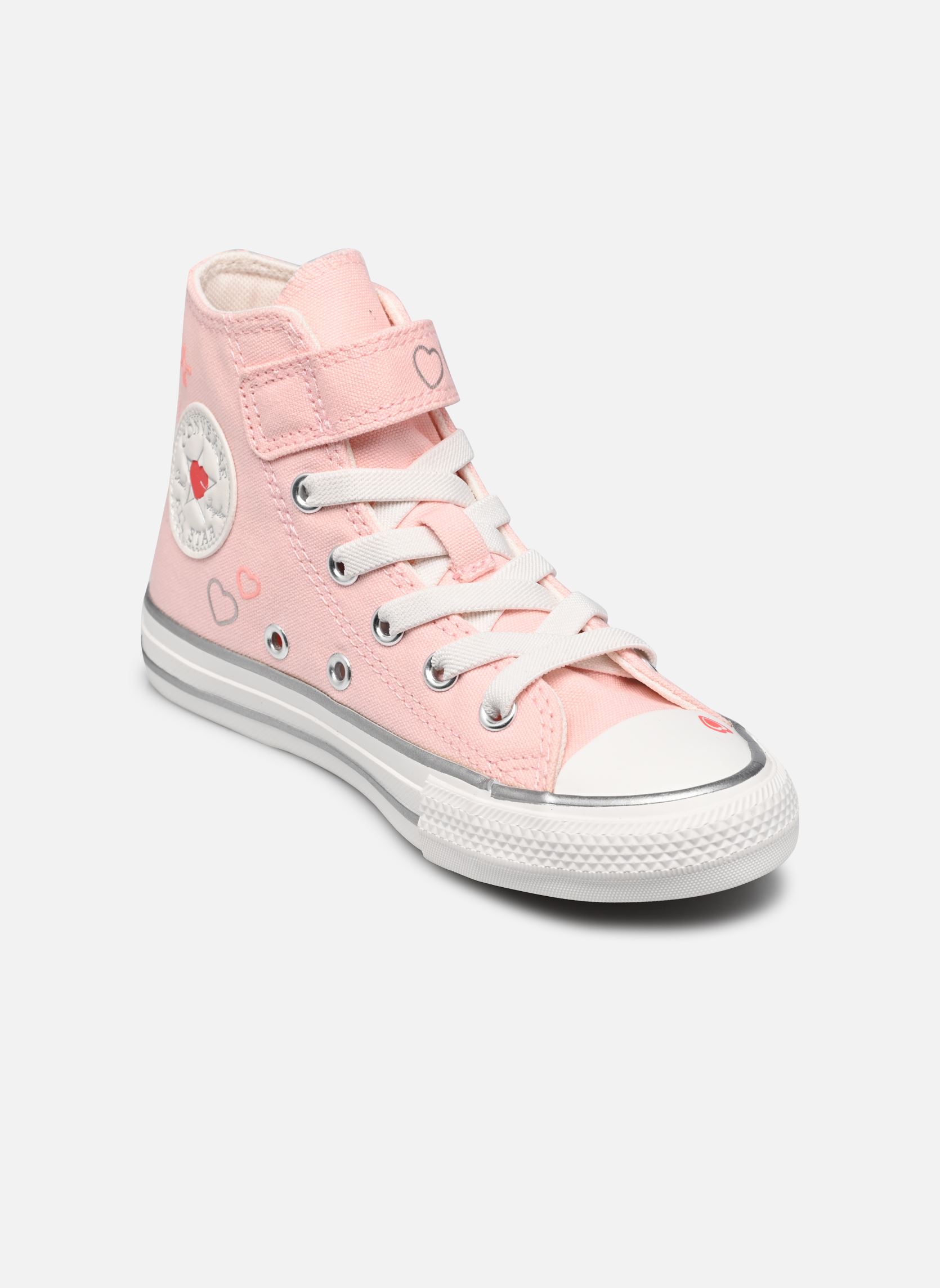Knöchelhohe Sneaker Chuck Taylor All Star 1V Bemy2k Hi C mädchen rosa Converse Knöchelhohe Sneaker Chuck Taylor All Star 1V Bemy2k Hi C mädchen rosa Donut Glaze/Vintage White