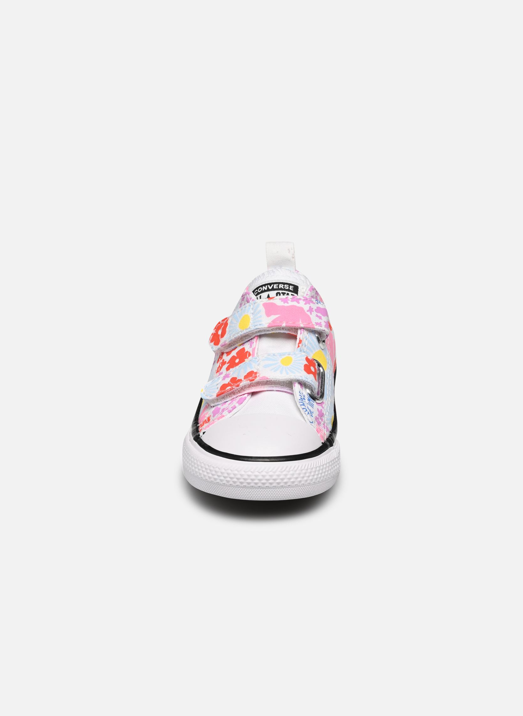Baskets basses Chuck Taylor All Star 2V Canvas Floral O fille blanc Converse Baskets basses Chuck Taylor All Star 2V Canvas Floral O fille blanc WHITE/TRUE SKY/OOPS PINK