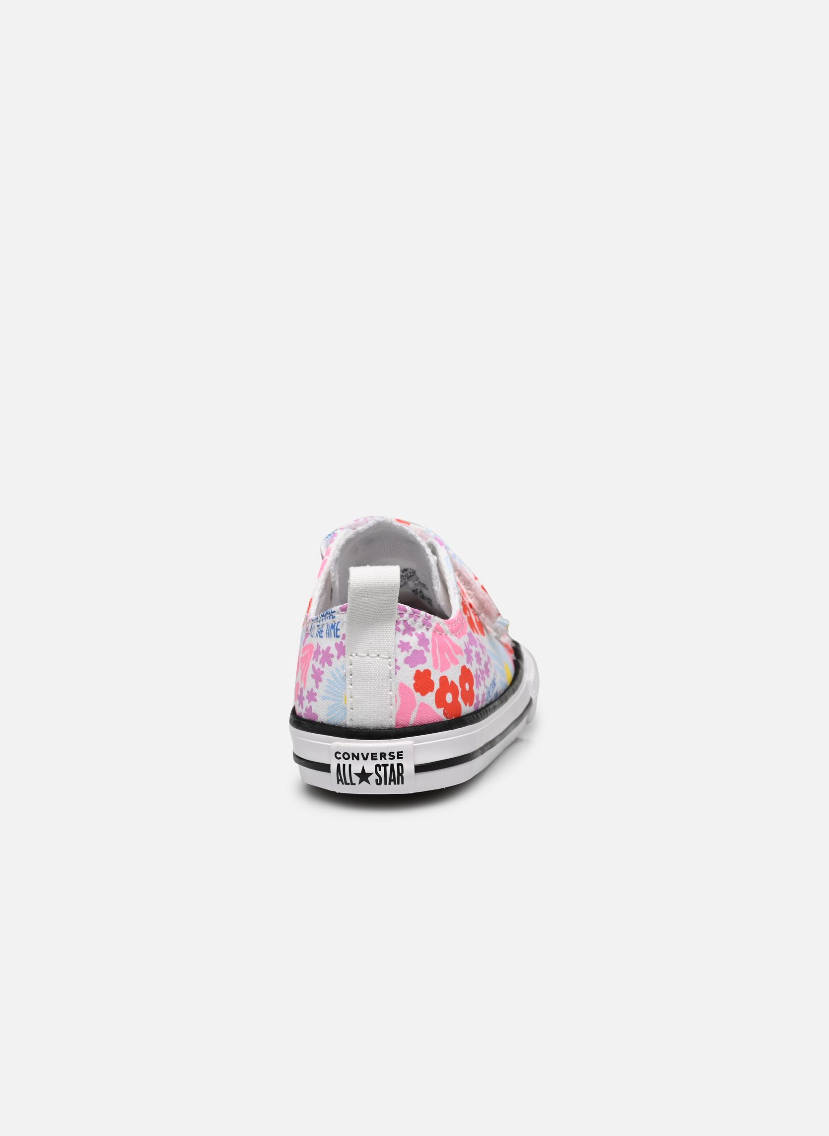 Baskets basses Chuck Taylor All Star 2V Canvas Floral O fille blanc Converse Baskets basses Chuck Taylor All Star 2V Canvas Floral O fille blanc WHITE/TRUE SKY/OOPS PINK