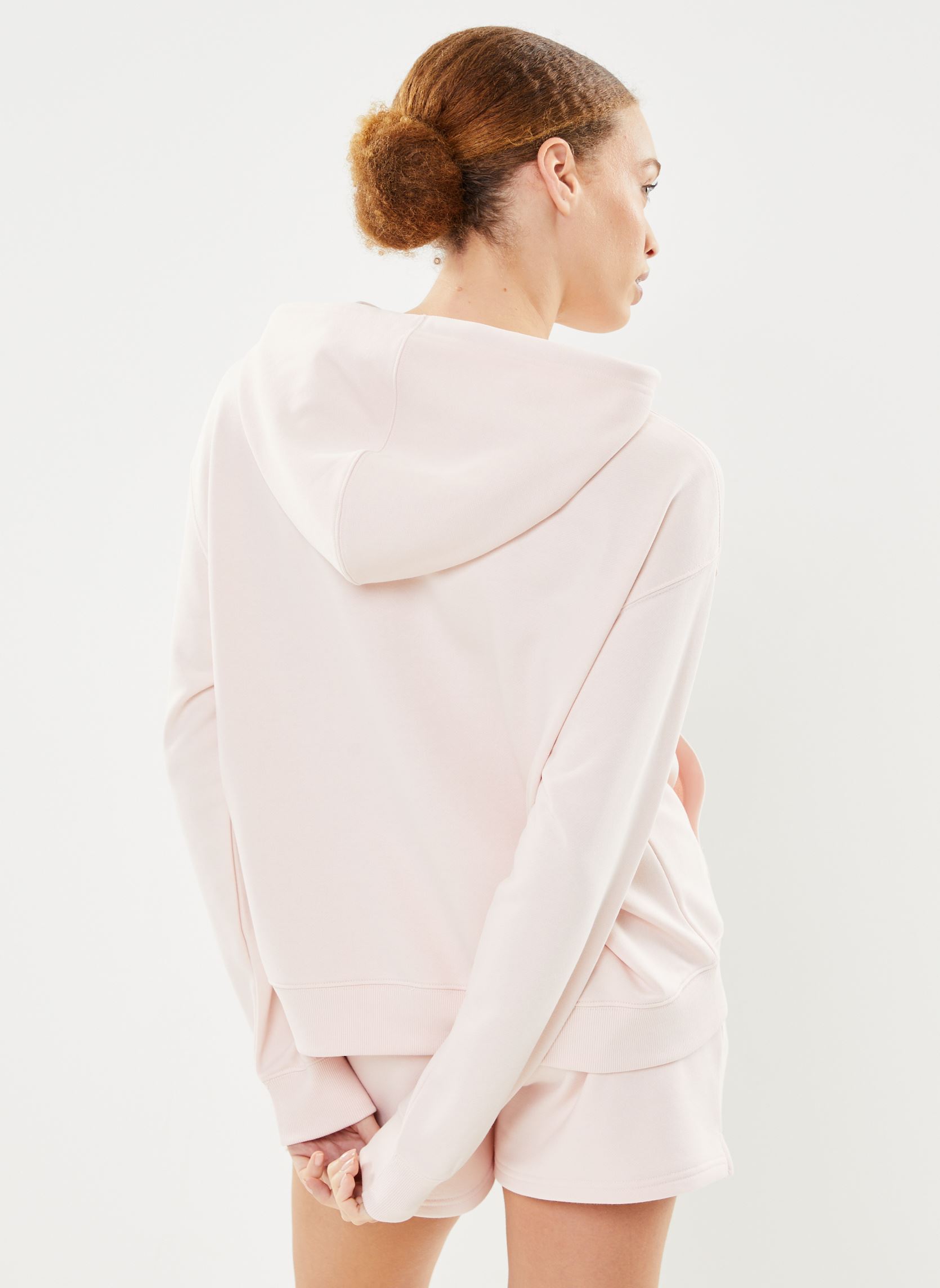 Kapuzenpullover SE FT HOODIE W damen rosa New Balance Kapuzenpullover SE FT HOODIE W damen rosa Quartz Pink