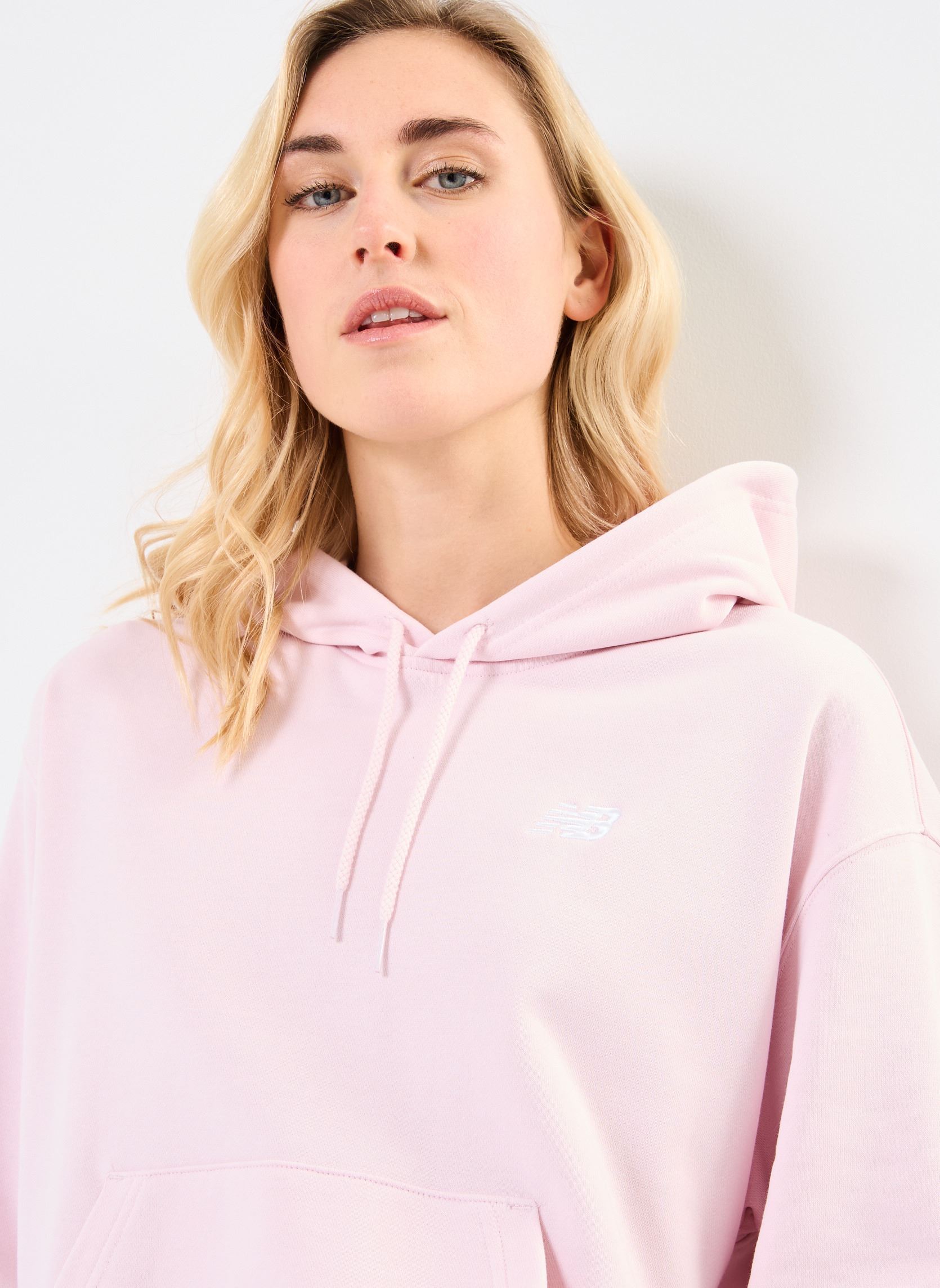 Kapuzenpullover SE FT HOODIE W damen rosa New Balance Kapuzenpullover SE FT HOODIE W damen rosa Rose Sugar