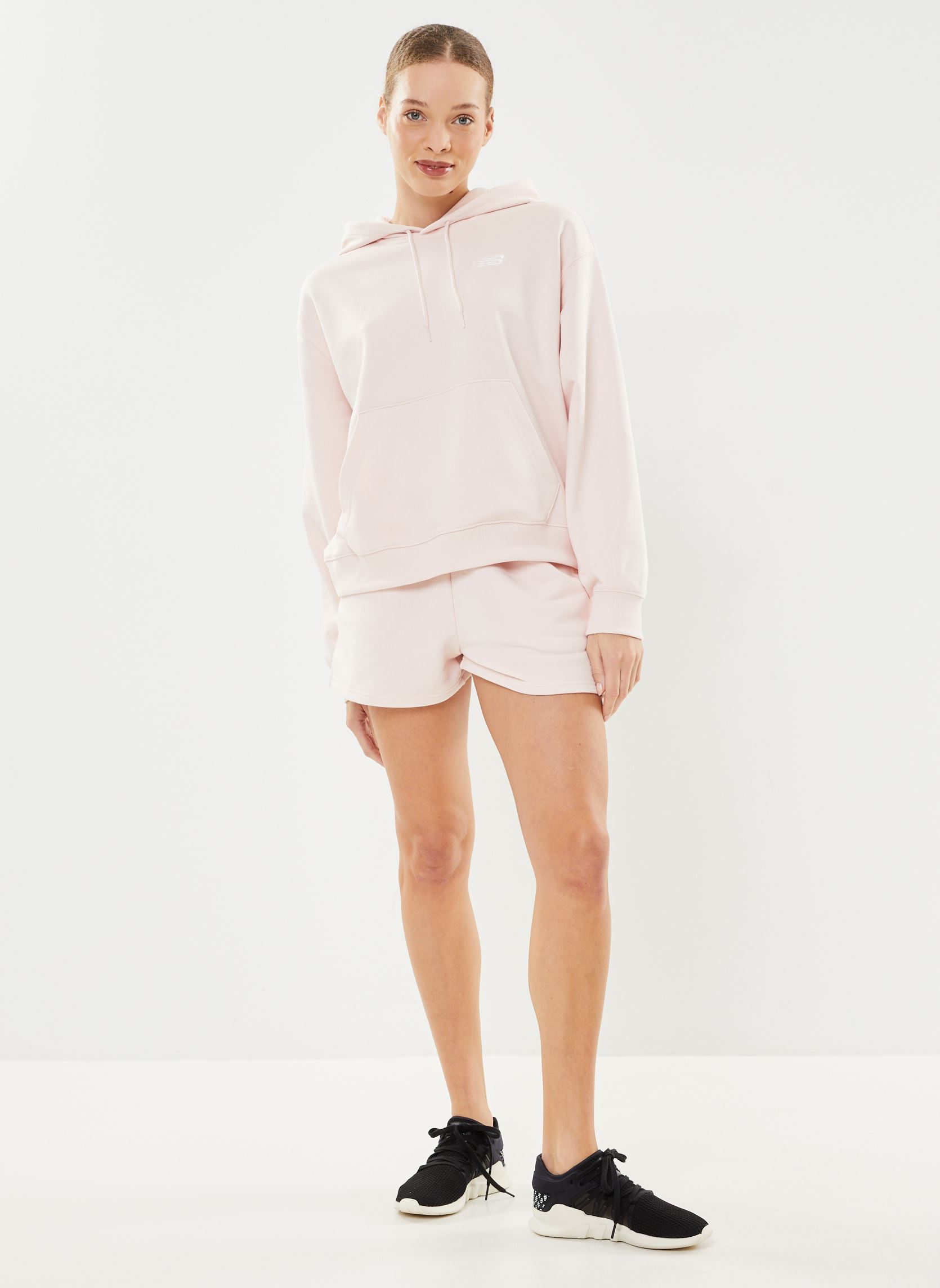 Shorts SE FT SH W femme rose New Balance Shorts SE FT SH W femme rose Quartz Pink
