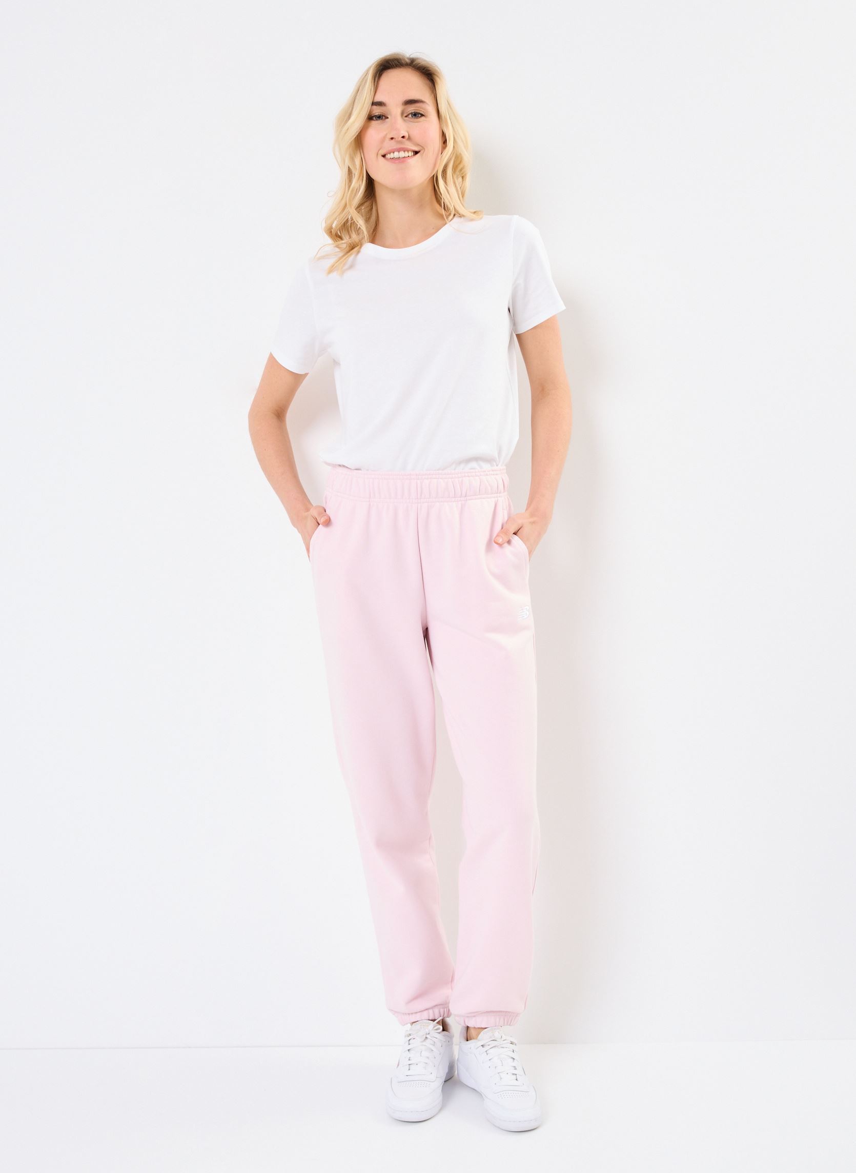 Jogginghosen SE FT JG NPU damen rosa New Balance Jogginghosen SE FT JG NPU damen rosa Rose Sugar