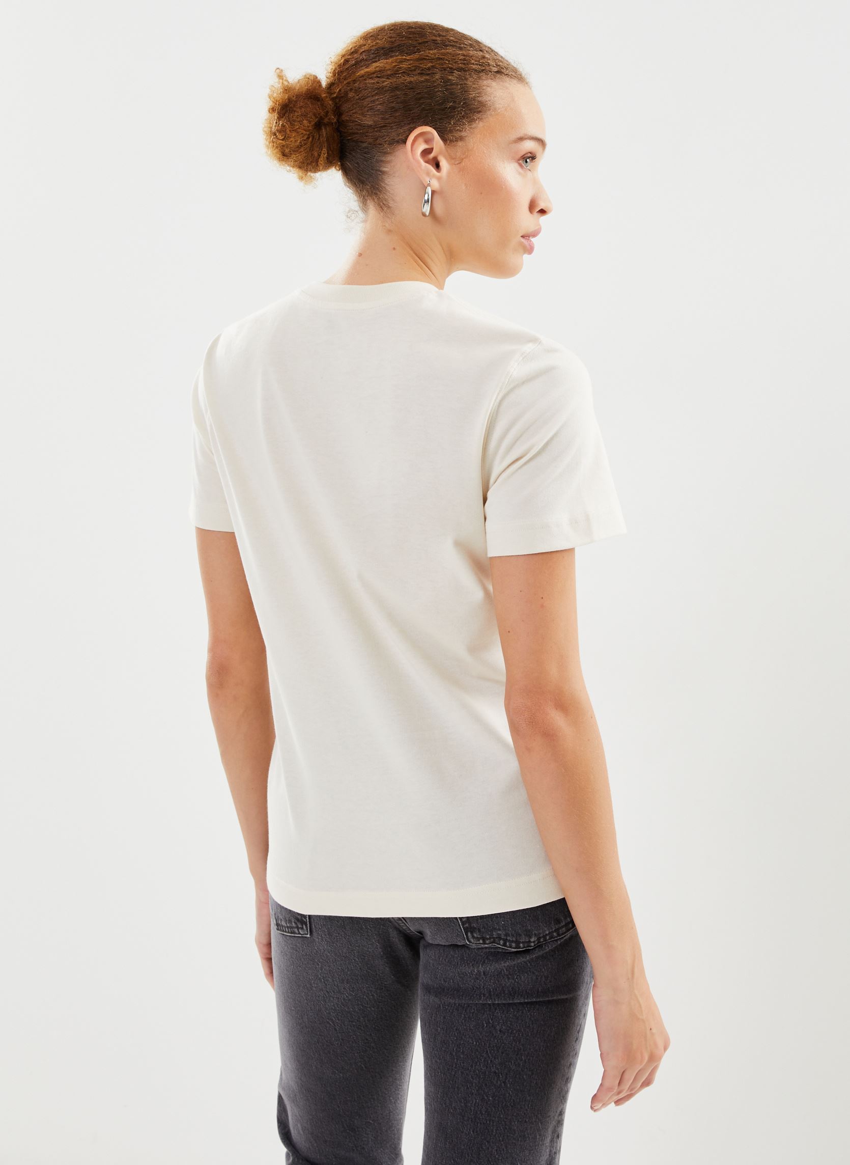 Tee-shirts manches courtes SE JERSEY TEE femme beige New Balance Tee-shirts manches courtes SE JERSEY TEE femme beige Linen