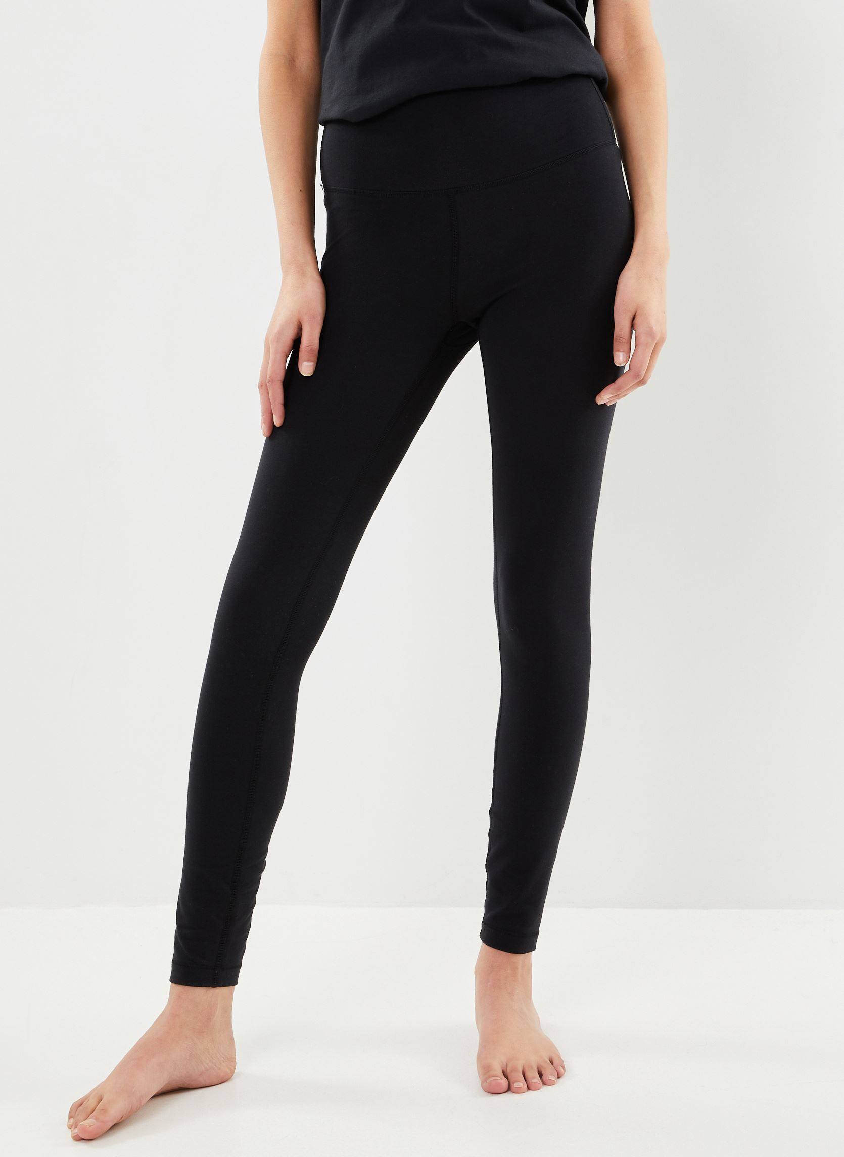 Leggings CTN HR LG 27IN W femme noir New Balance Leggings CTN HR LG 27IN W femme noir BLACK