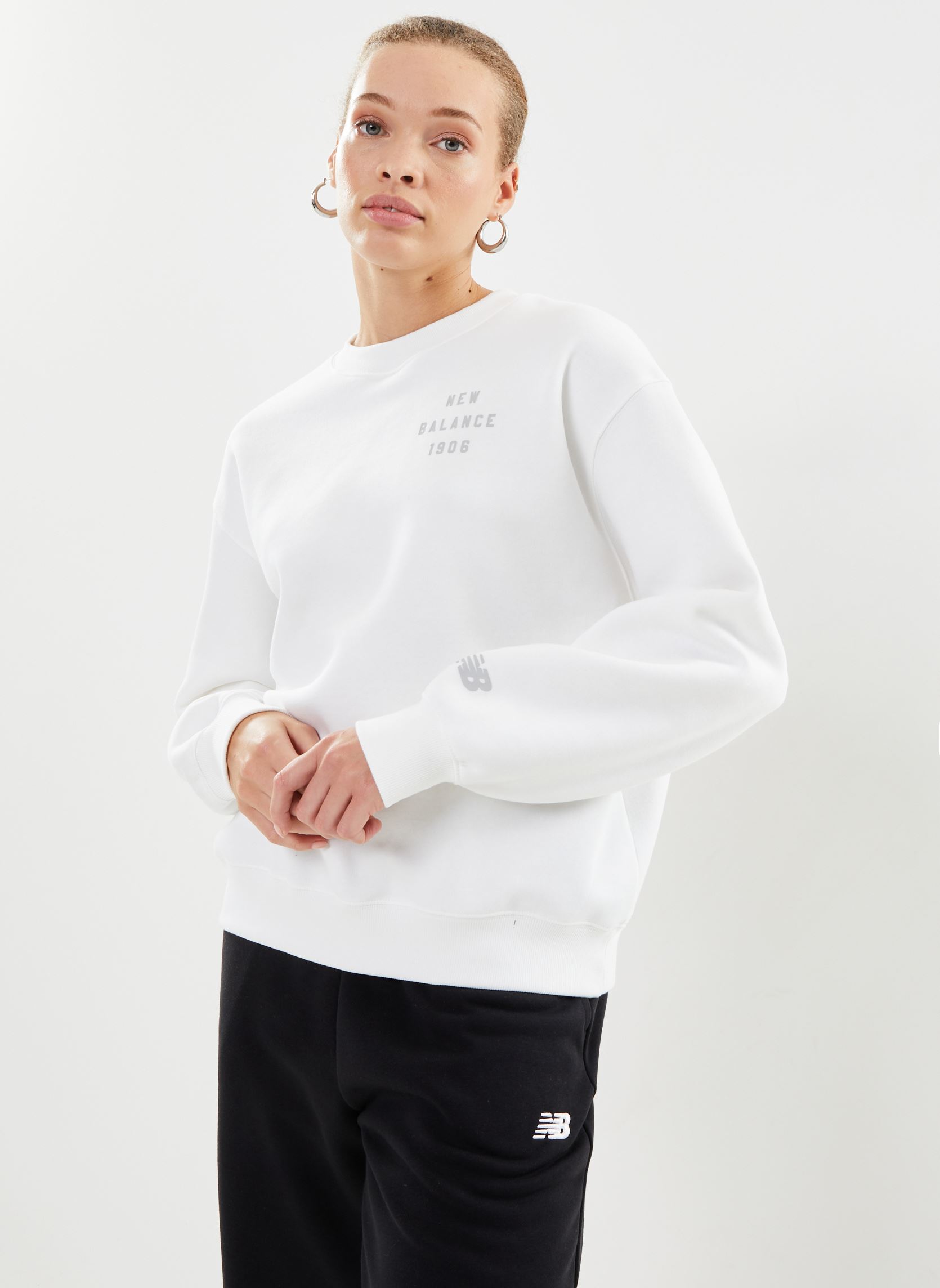 Vêtements New Balance IC FLEECE CREW W pour Accessoires