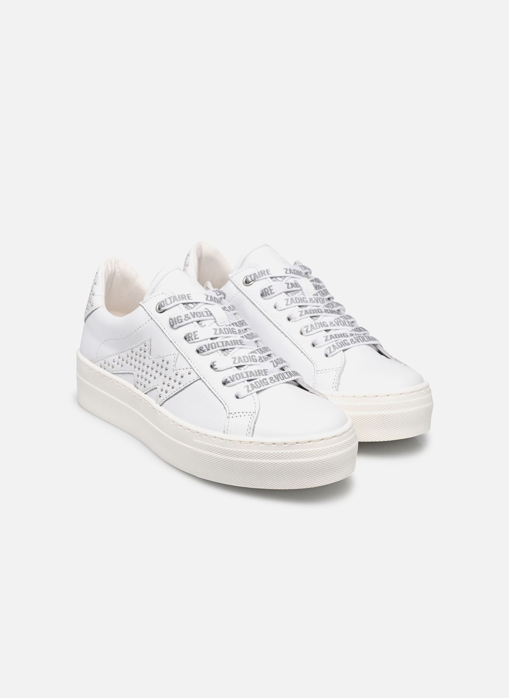 Sneaker X60104 mädchen schwarz Zadig & Voltaire Sneaker X60104 mädchen schwarz Blanc
