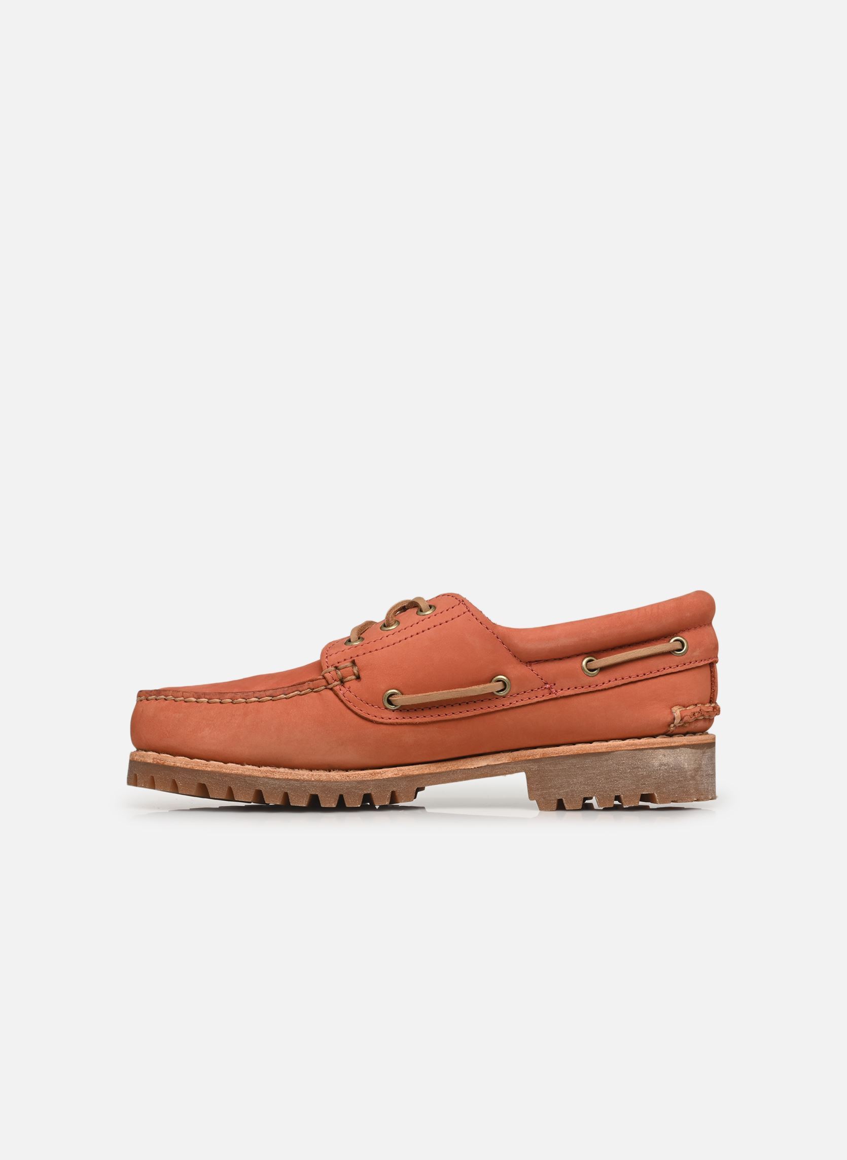 Chaussures bateaux Timberland Authentic TB030 homme orange Timberland Chaussures bateaux Timberland Authentic TB030 homme orange MEDIUM RED NUBUCK