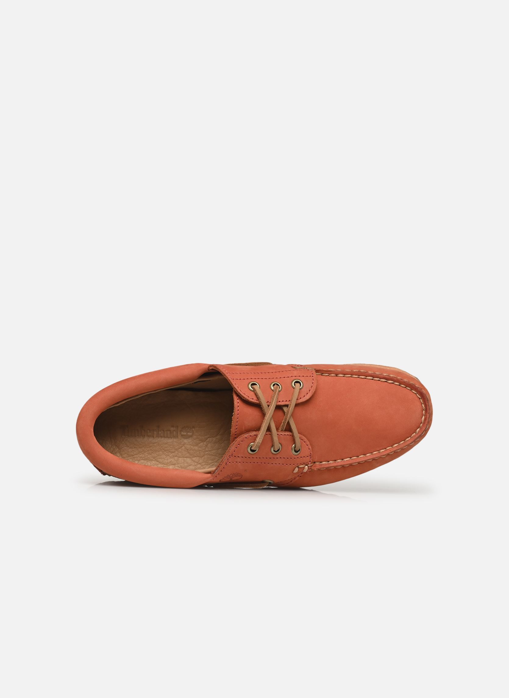 Chaussures bateaux Timberland Authentic TB030 homme orange Timberland Chaussures bateaux Timberland Authentic TB030 homme orange MEDIUM RED NUBUCK