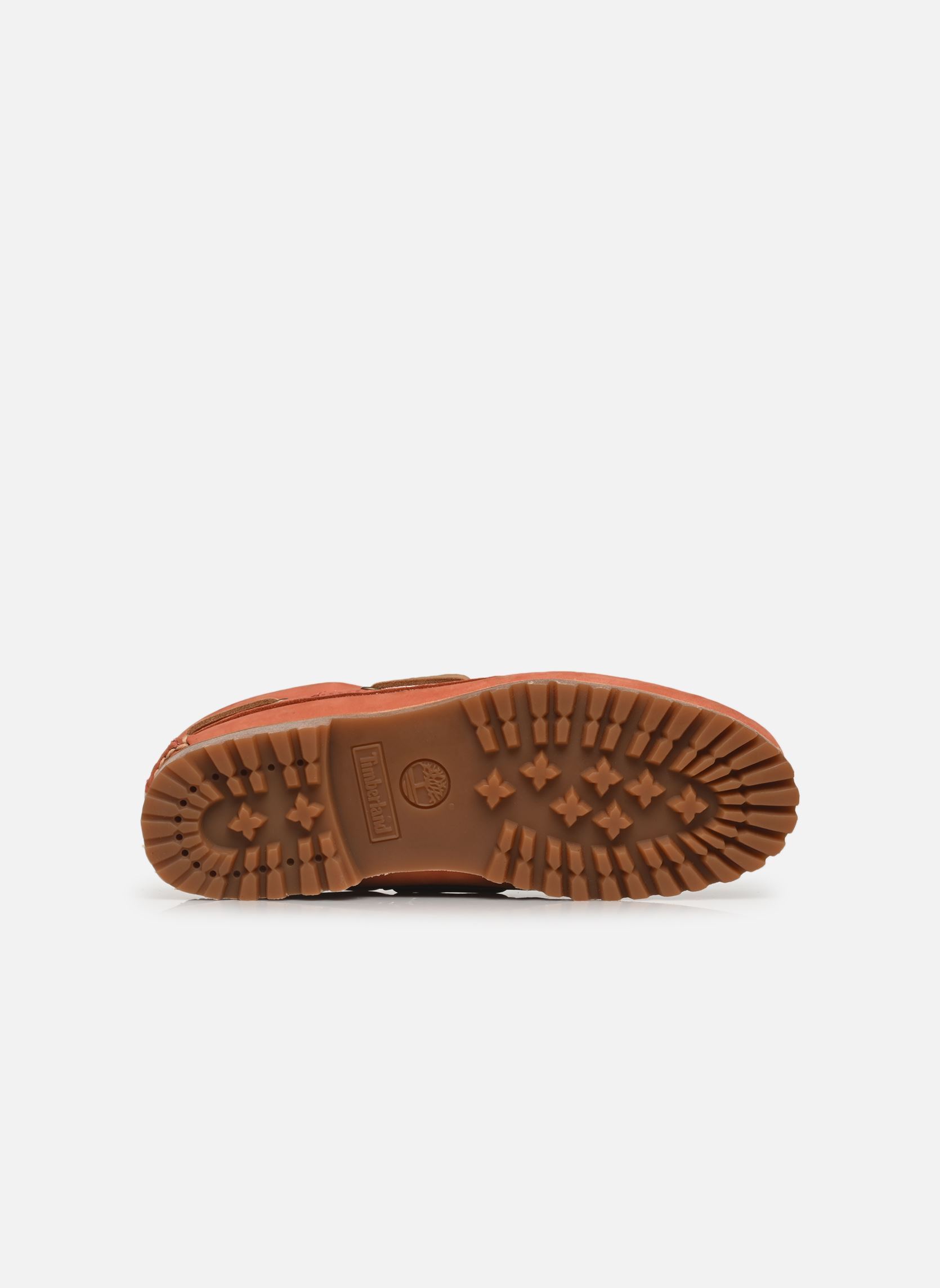 Chaussures bateaux Timberland Authentic TB030 homme orange Timberland Chaussures bateaux Timberland Authentic TB030 homme orange MEDIUM RED NUBUCK