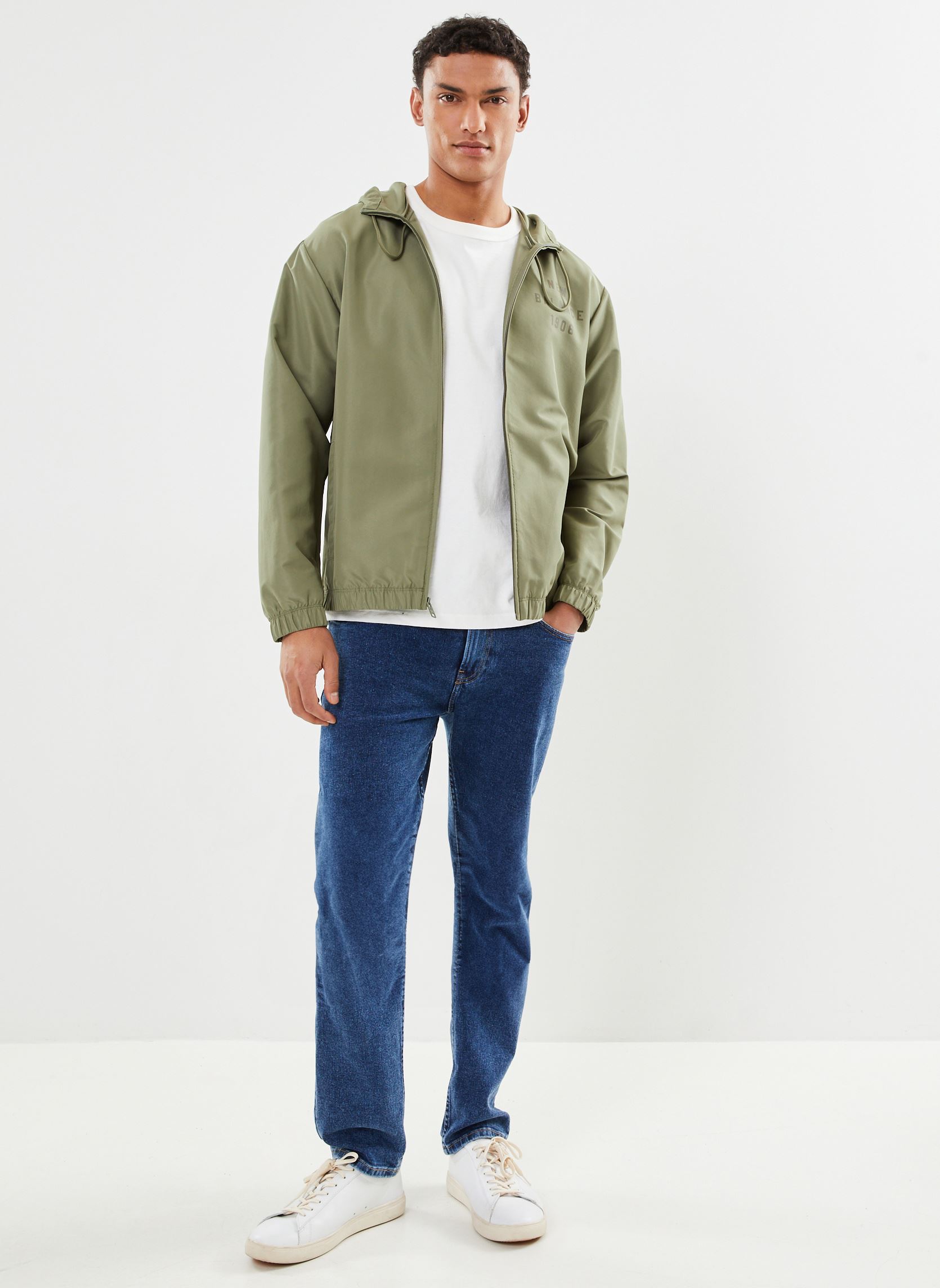 Vestes IC GR JK M homme vert New Balance Vestes IC GR JK M homme vert Dark Olivine