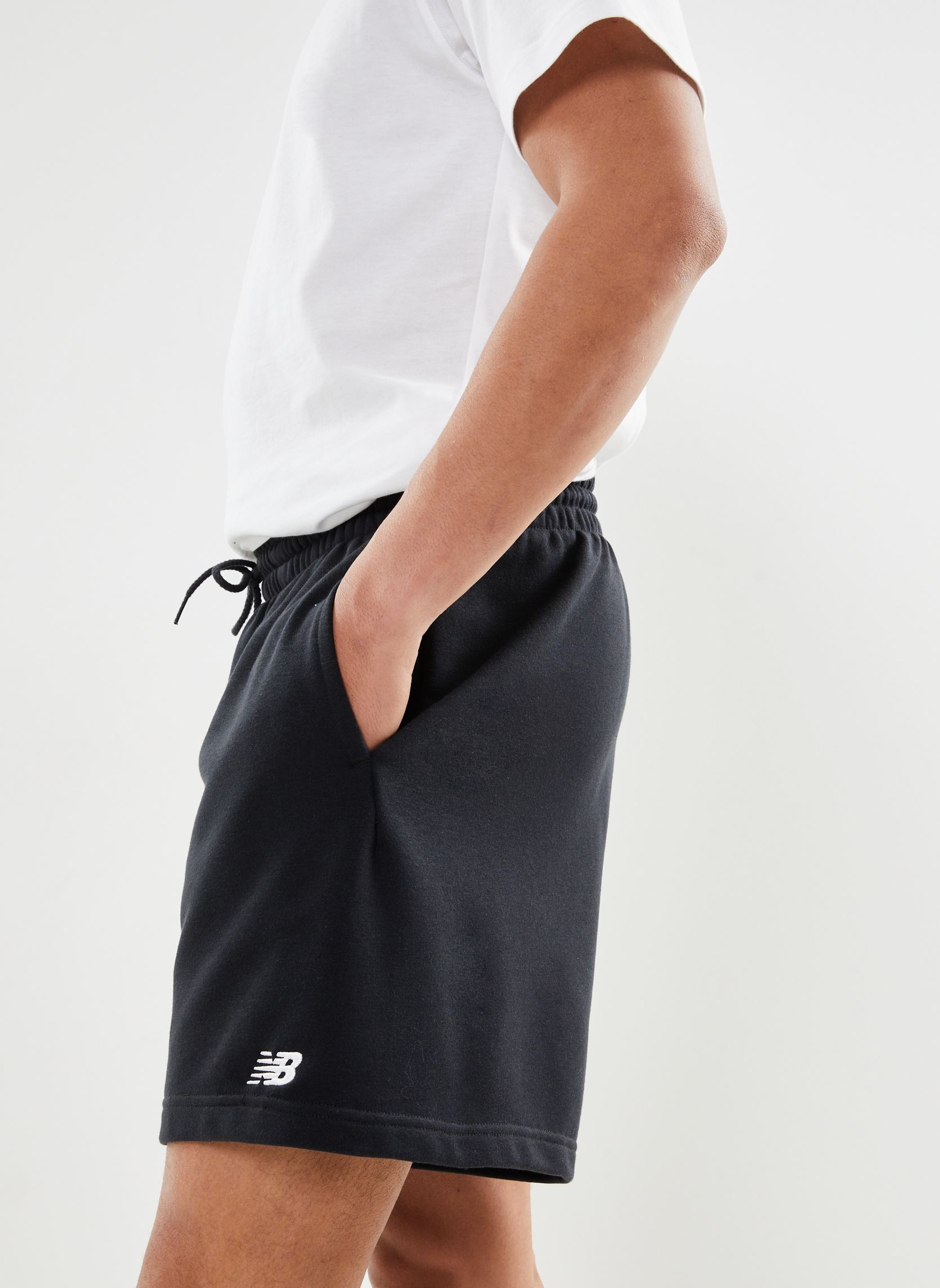 Shorts de sport Sport Essentials French Terry Short 7 homme noir New Balance Shorts de sport Sport Essentials French Terry Short 7 homme noir BLACK