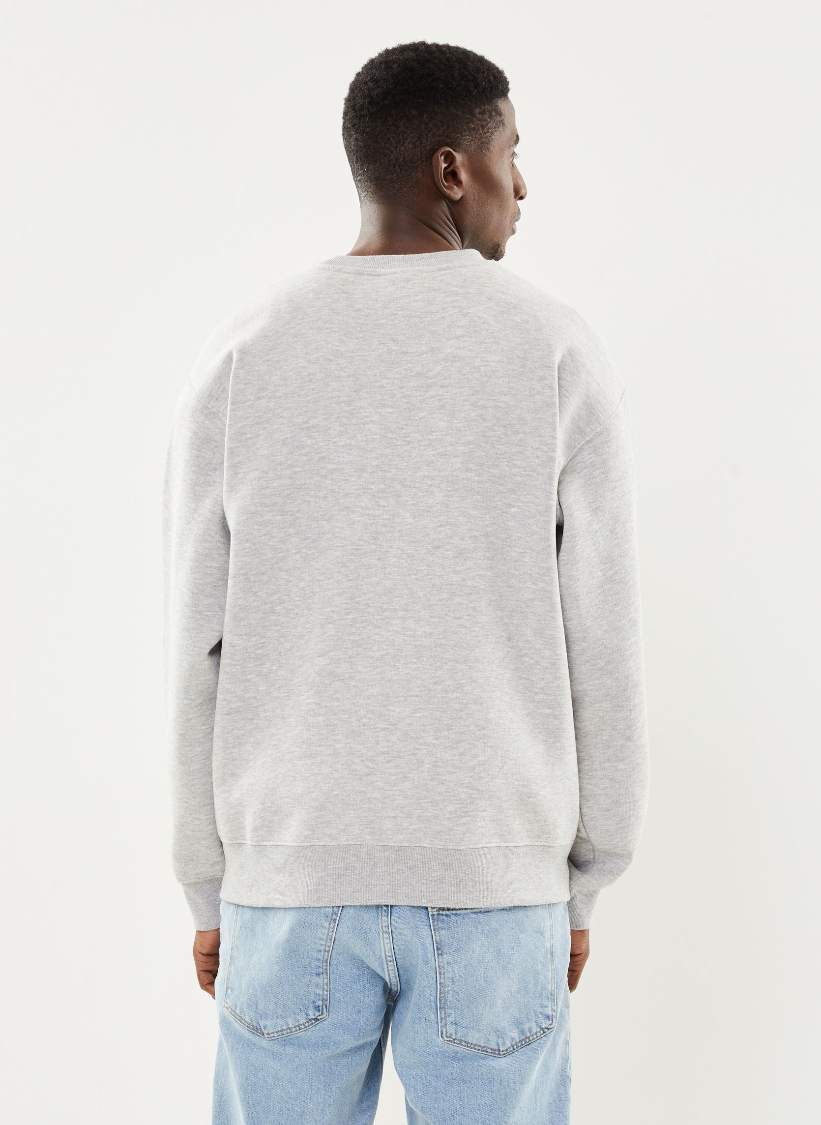 Felpe Sport Essentials Fleece Crew M uomo grigio New Balance Felpe Sport Essentials Fleece Crew M uomo grigio ATHLETIC GREY