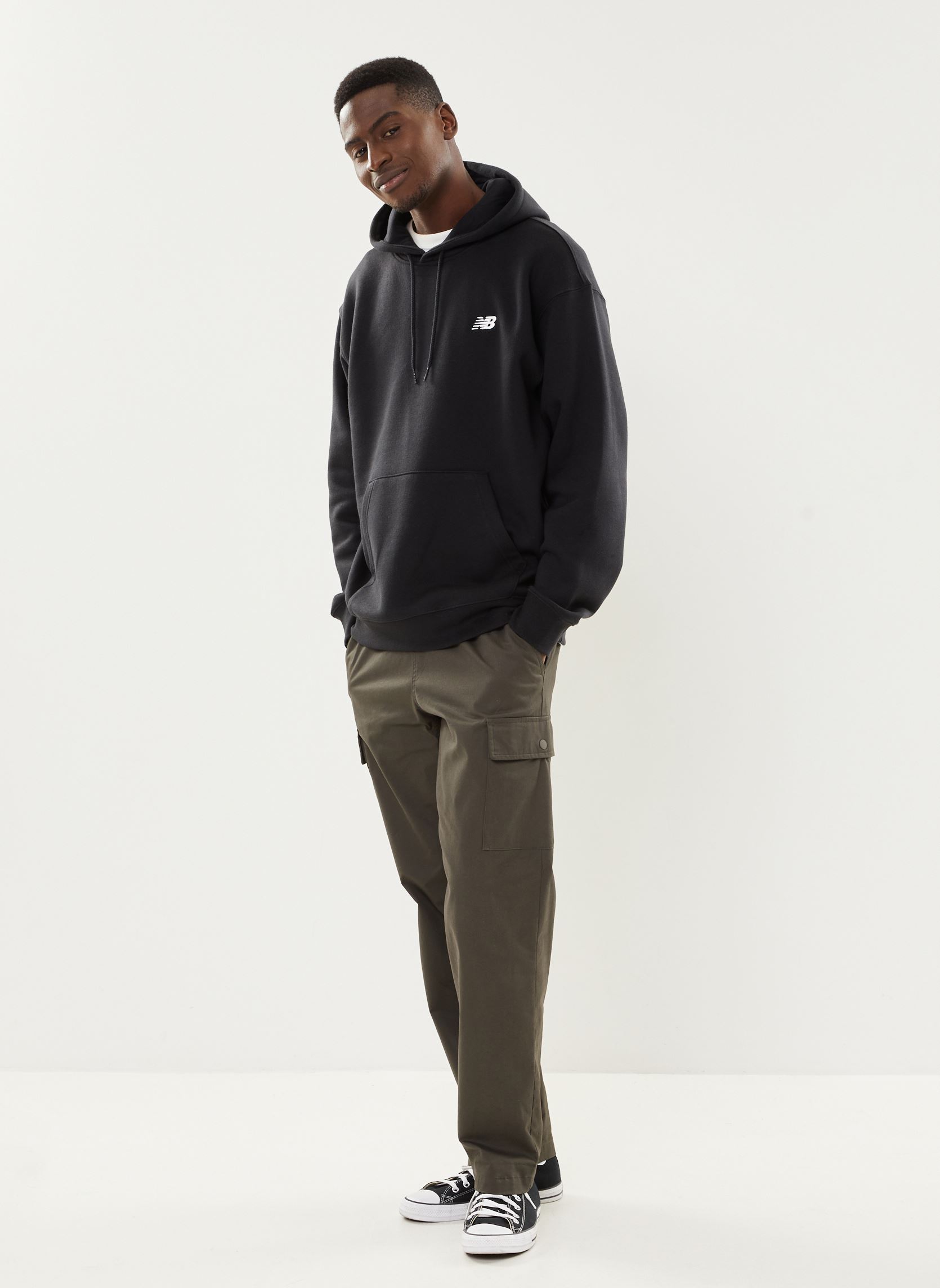 Kapuzenpullover Sport Essentials Fleece Hoodie M herren schwarz New Balance Kapuzenpullover Sport Essentials Fleece Hoodie M herren schwarz BLACK
