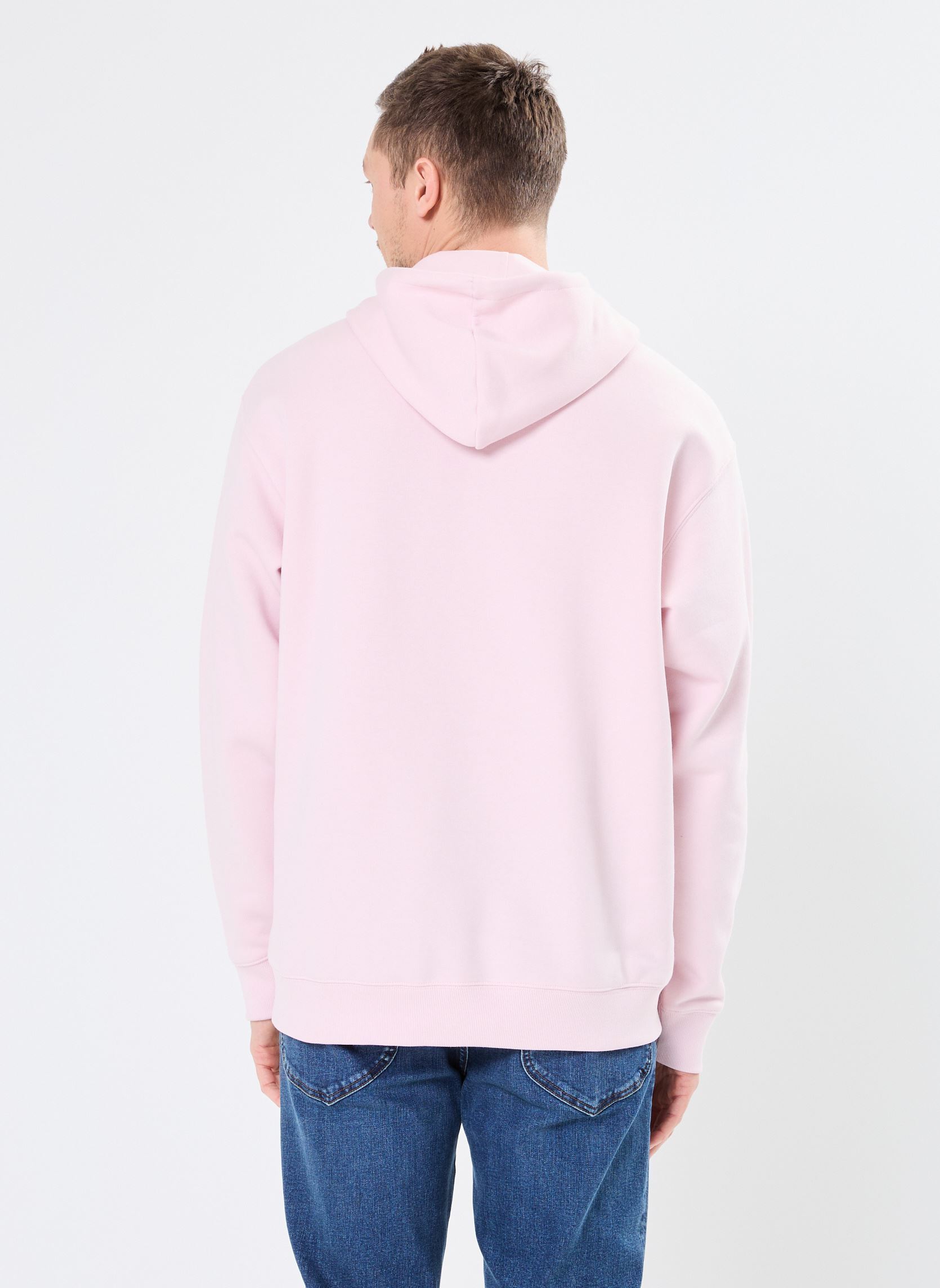 Jersey con capucha Sport Essentials Fleece Hoodie M hombre rosa New Balance Jersey con capucha Sport Essentials Fleece Hoodie M hombre rosa Rose Sugar