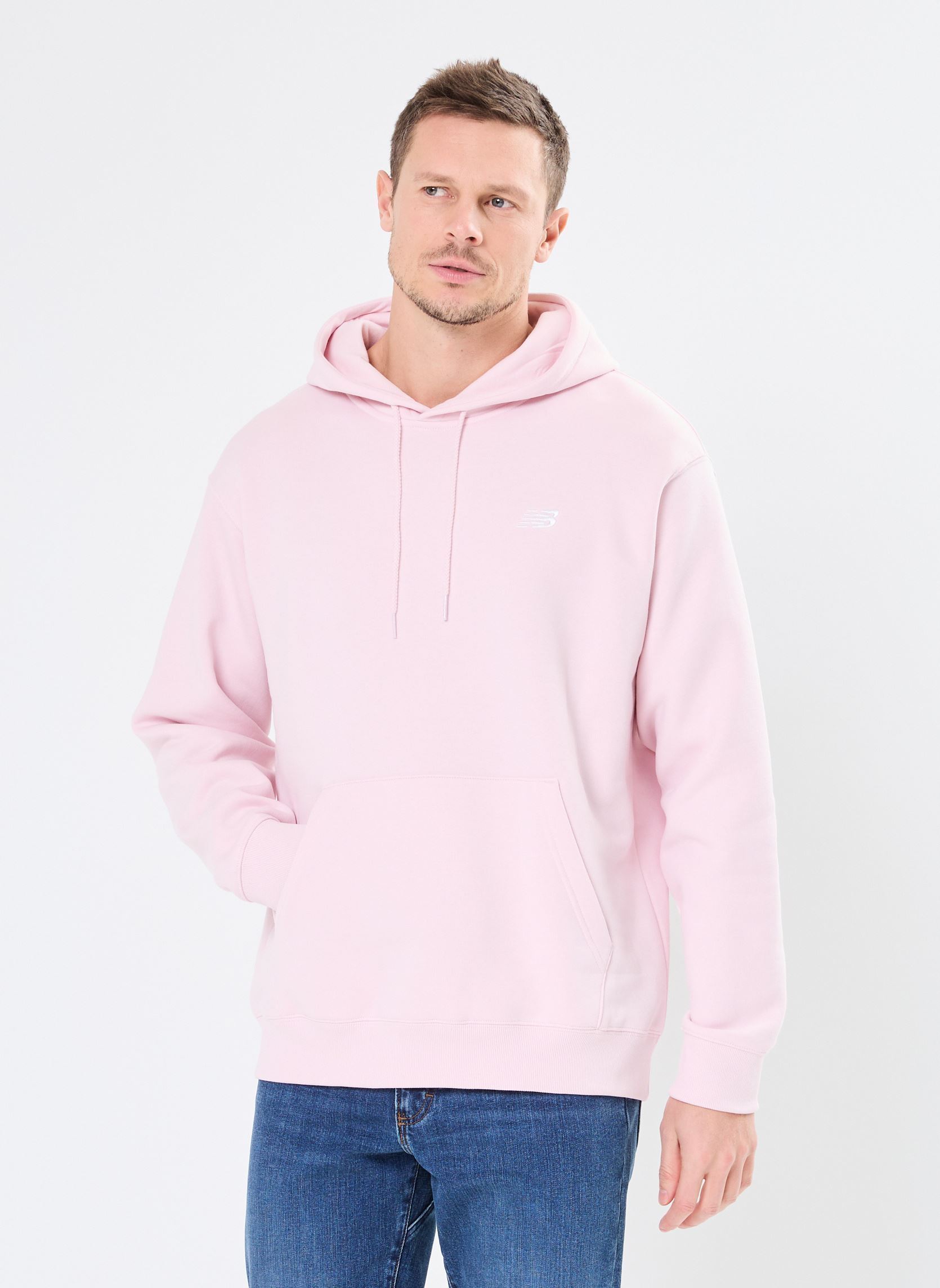 Sweat shirt New Balance SMALL LOGO HOODIE EU - vue 8
