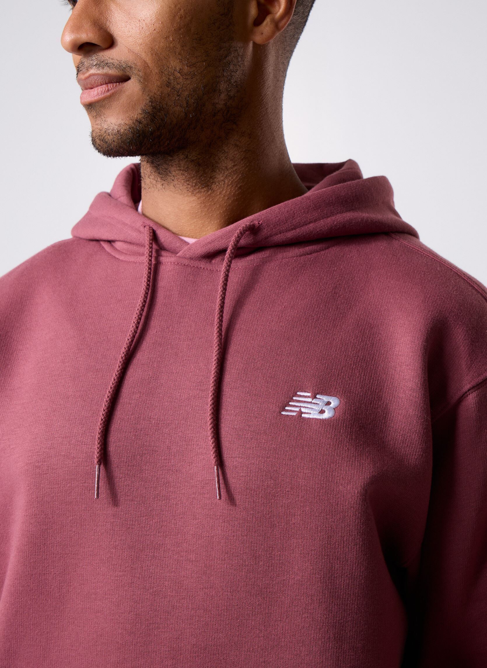 Hoodies Sport Essentials Fleece Hoodie M heren bordeaux New Balance Hoodies Sport Essentials Fleece Hoodie M heren bordeaux Washed Burgundy