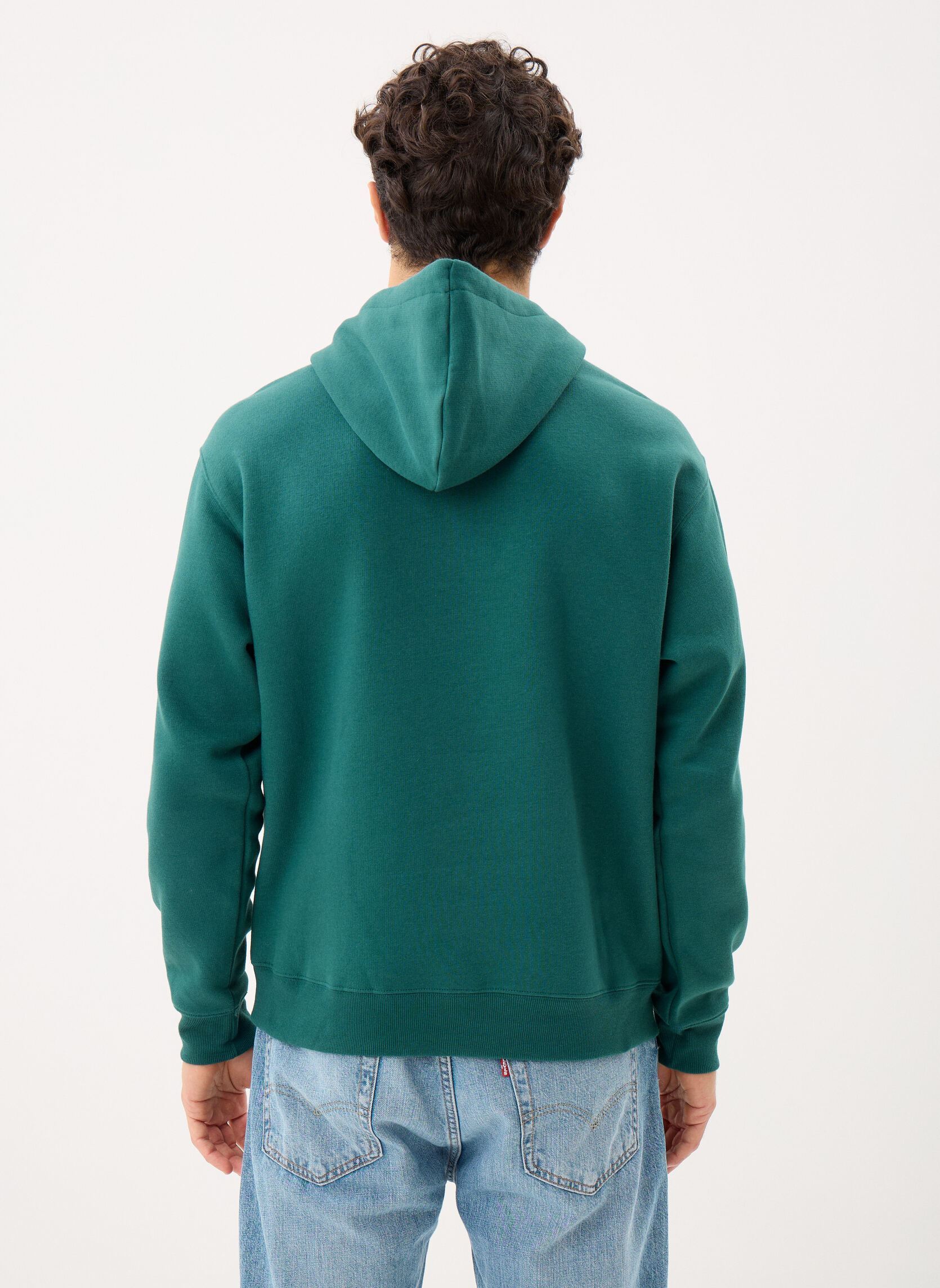 Sweats à capuche Sport Essentials Fleece Hoodie M homme vert New Balance Sweats à capuche Sport Essentials Fleece Hoodie M homme vert Medusa Green