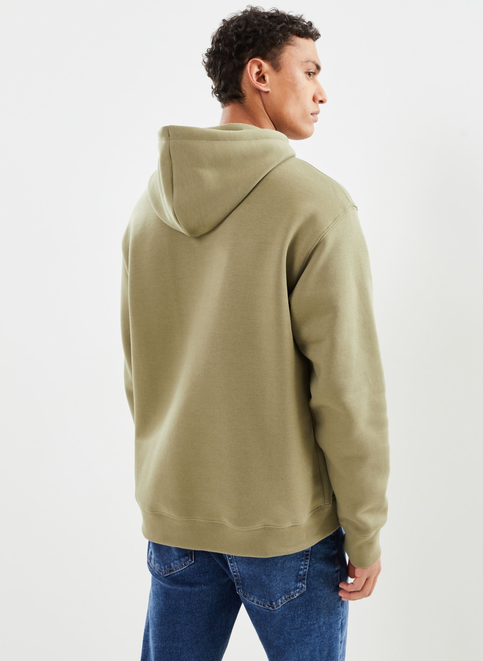Hoodies IC GR CRW heren groen New Balance Hoodies IC GR CRW heren groen Dark Olivine