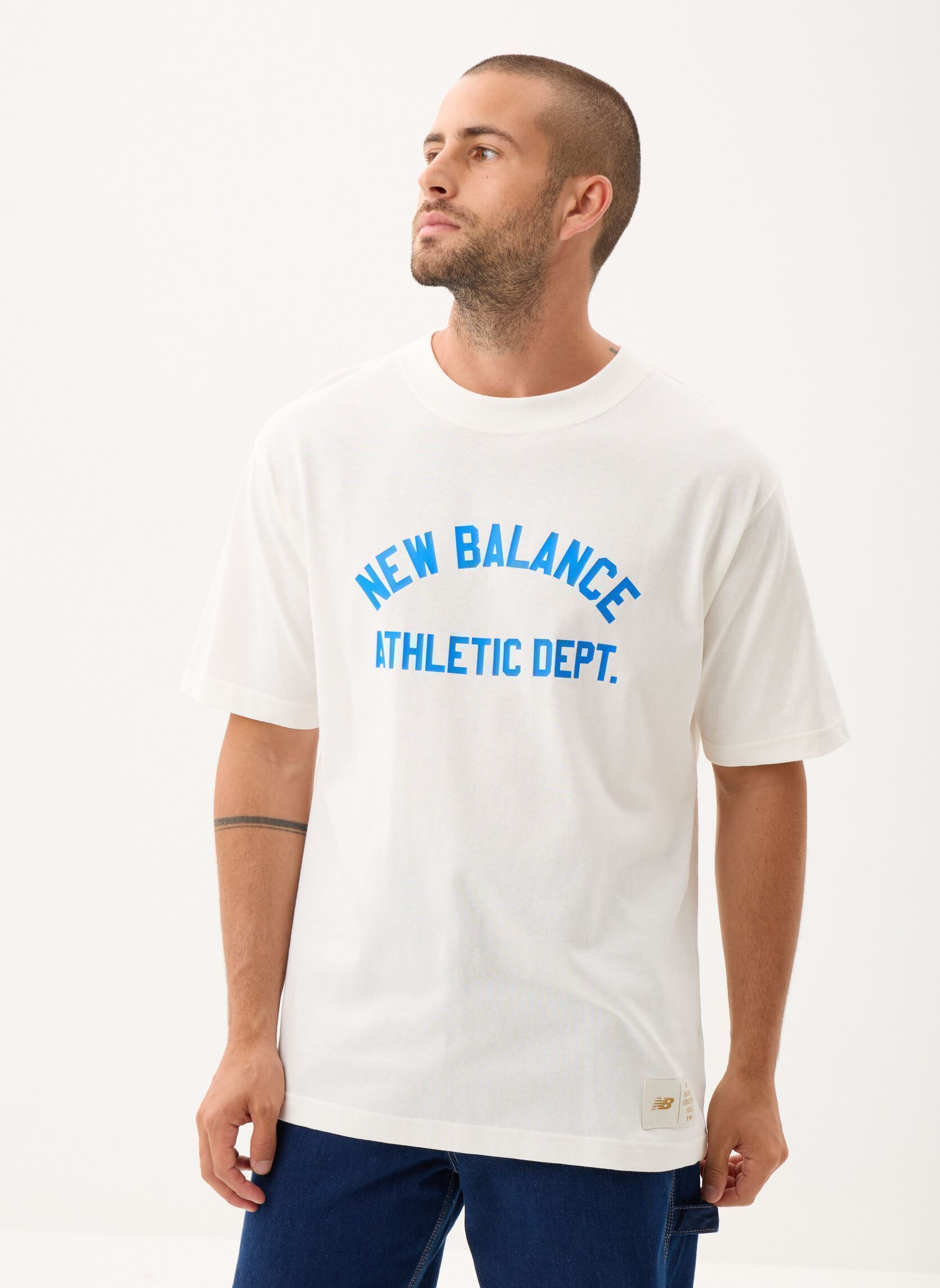 T shirt New Balance ATHLETICS DEPT TEE EU - vue 2