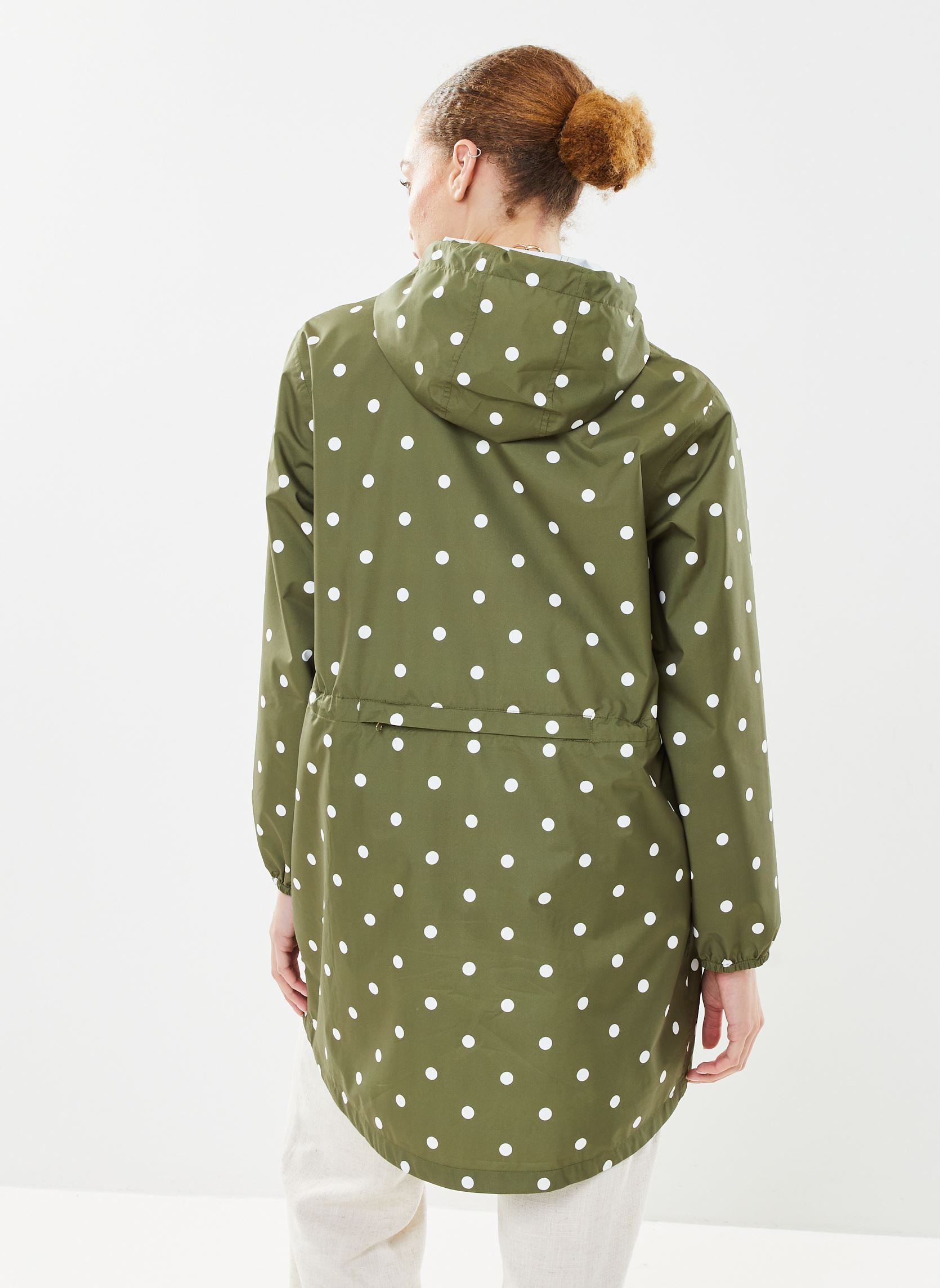 Vestes imperméable Amelot print femme vert FLOTTE Vestes imperméable Amelot print femme vert POIS OLIVE
