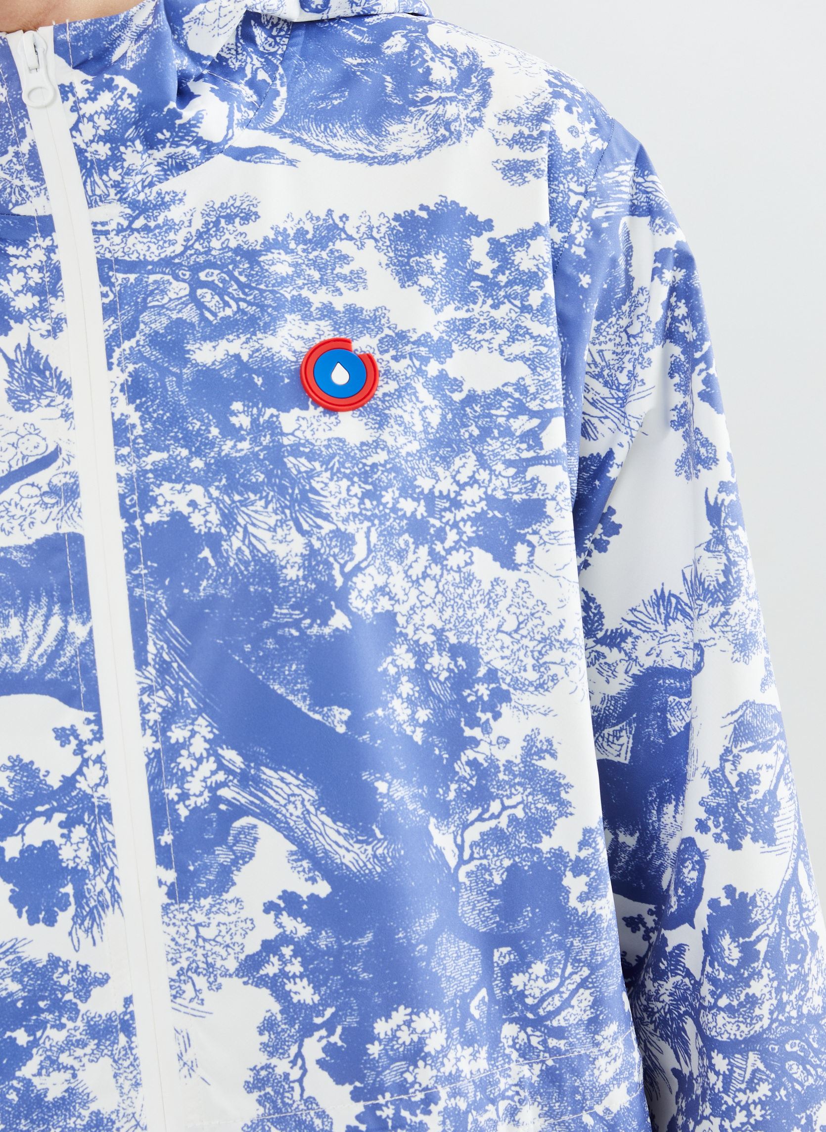 Vestes imperméable Amelot print femme bleu FLOTTE Vestes imperméable Amelot print femme bleu JARDIN