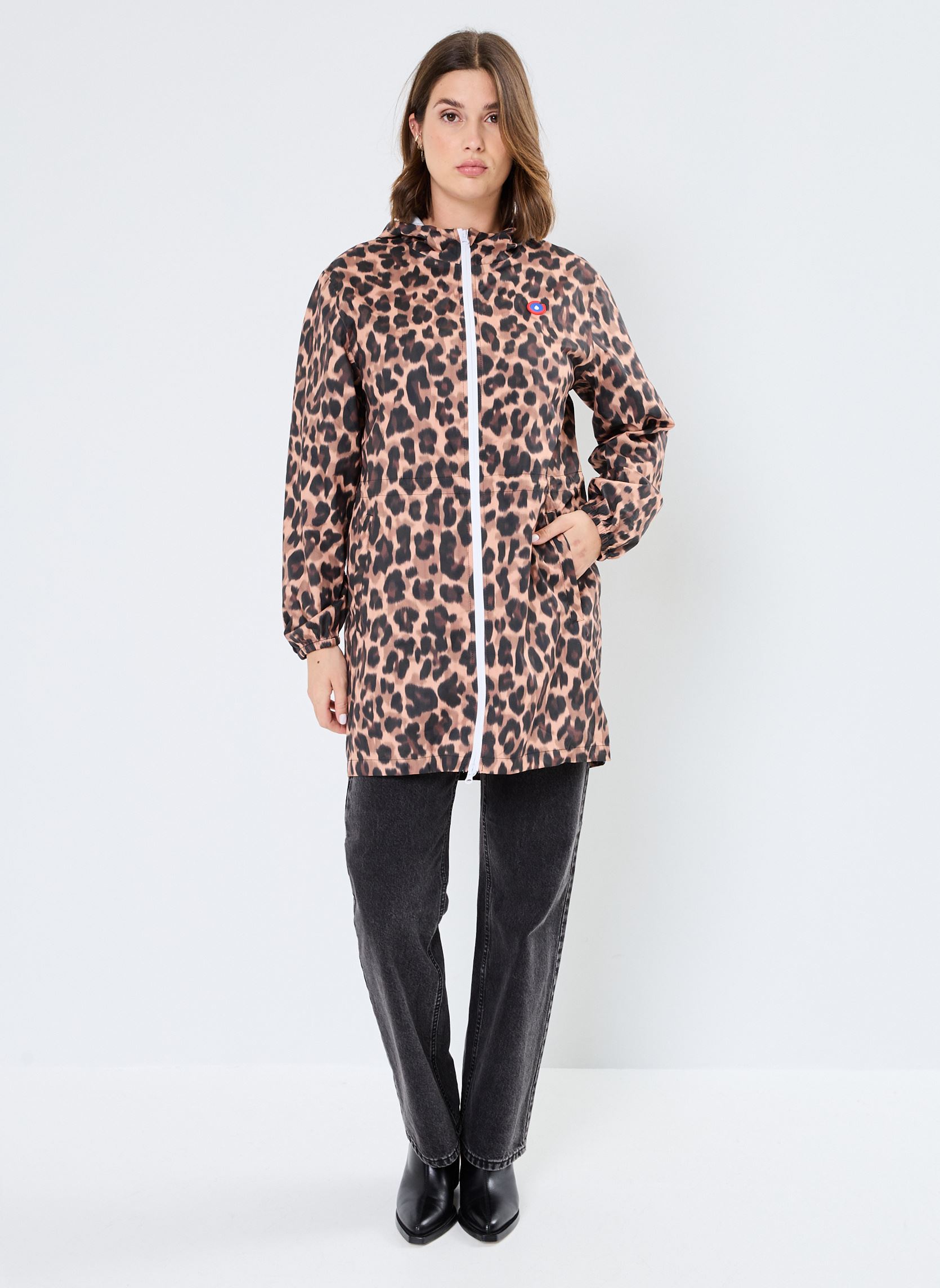 Regenjacken Amelot print braun FLOTTE Regenjacken Amelot print braun New Leopard